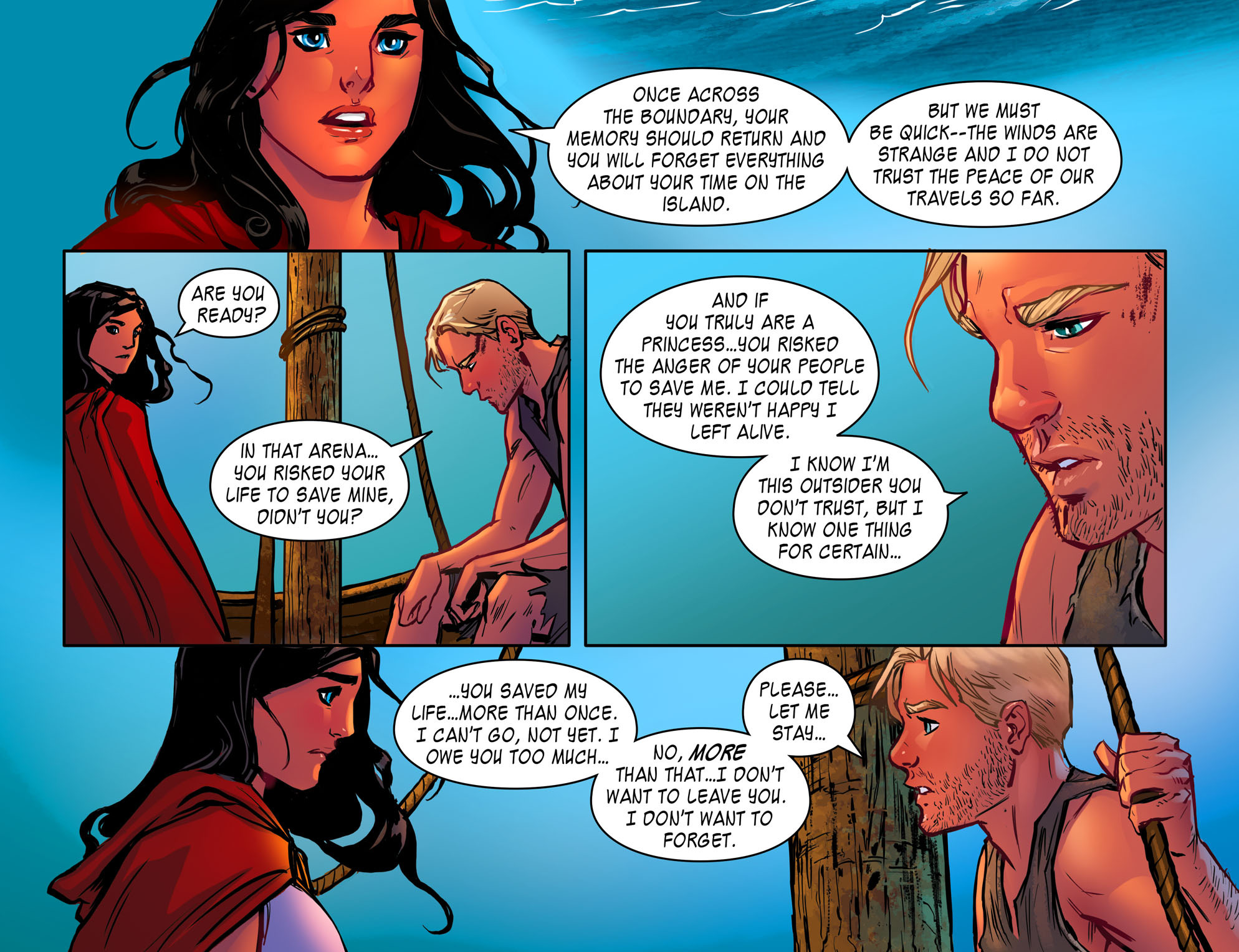 Read online The Legend of Wonder Woman (2015) comic -  Issue #9 - 17