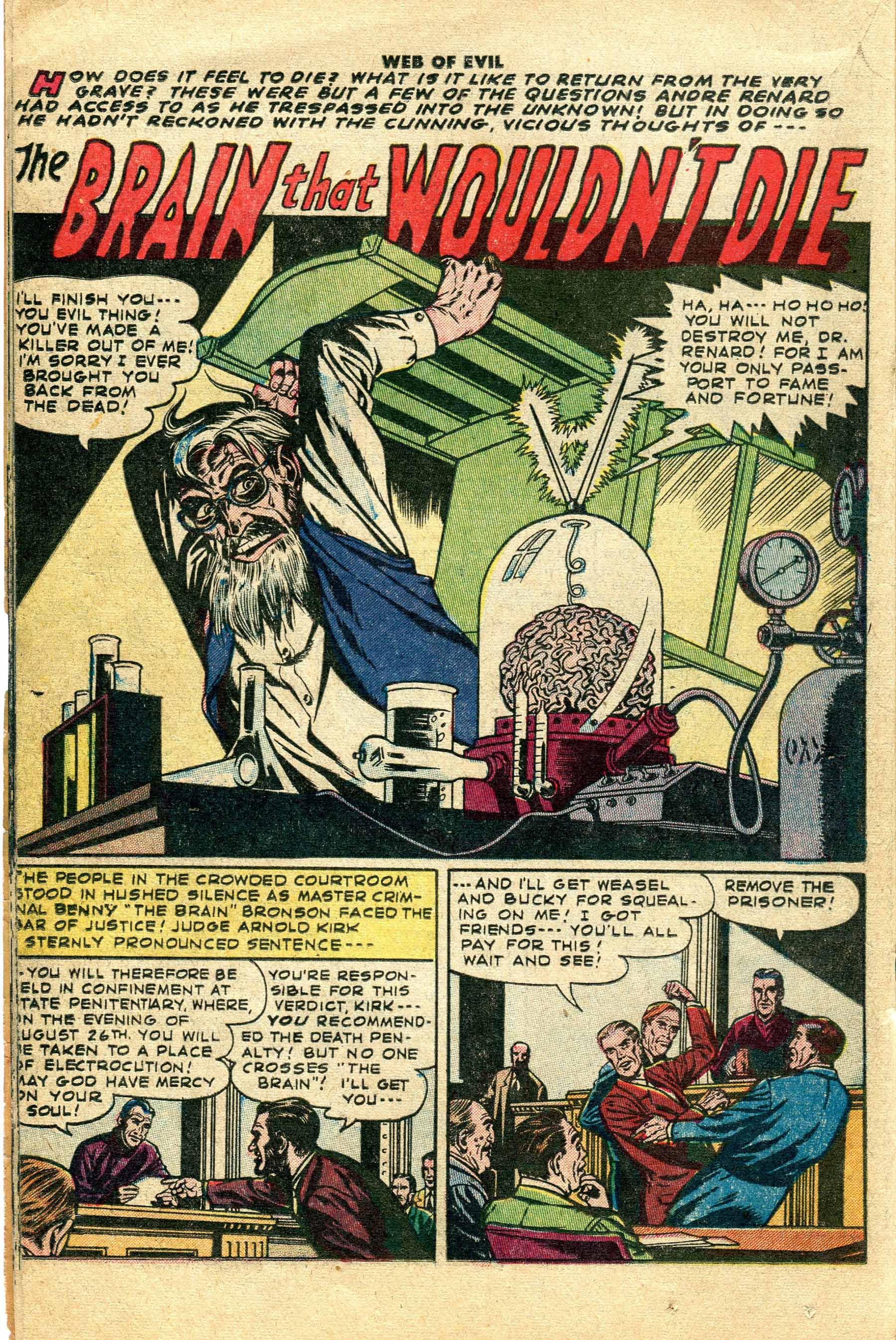 Read online Web of Evil comic -  Issue #10 - 18
