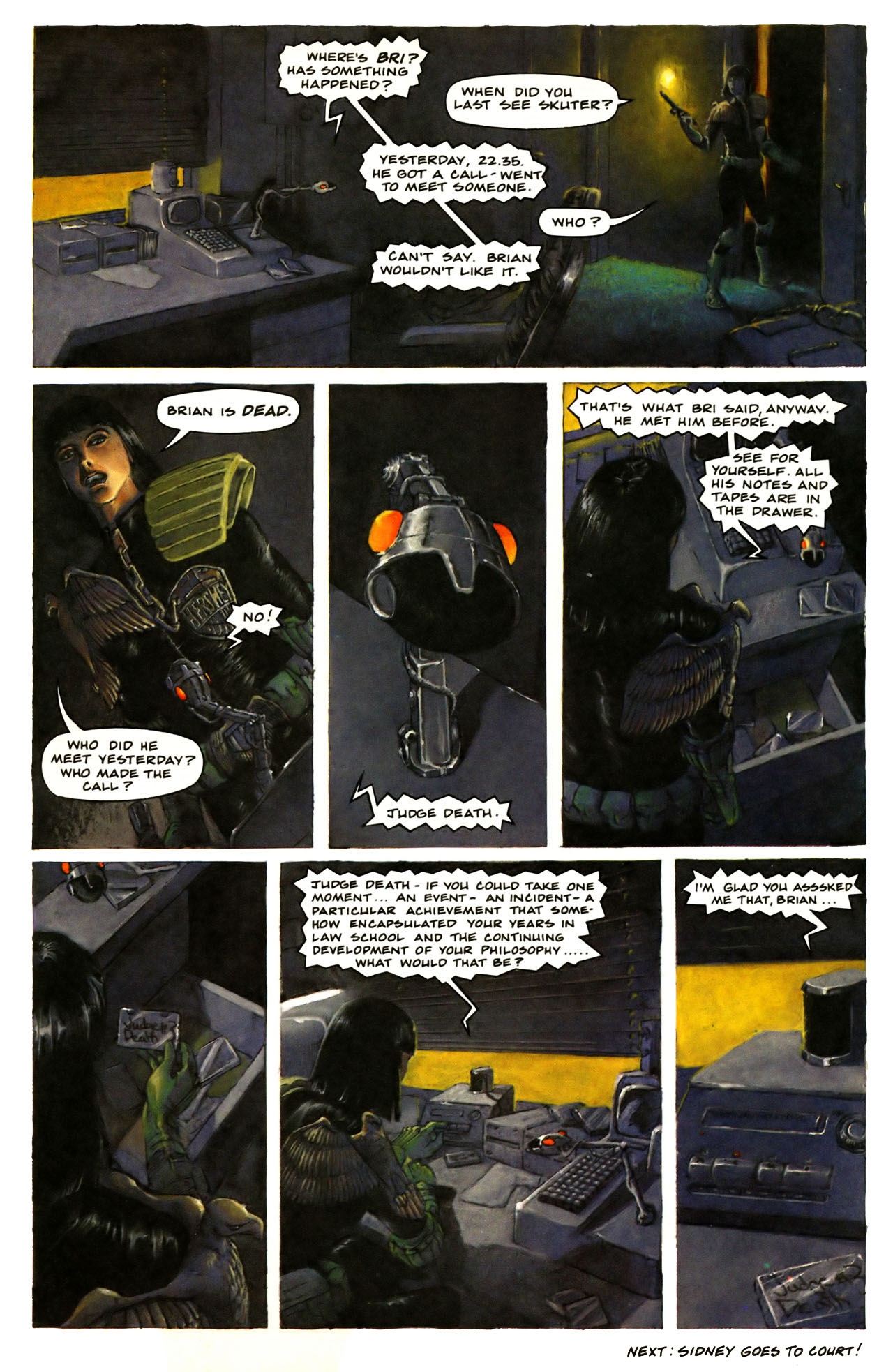 Read online Judge Dredd: The Megazine comic -  Issue #7 - 21