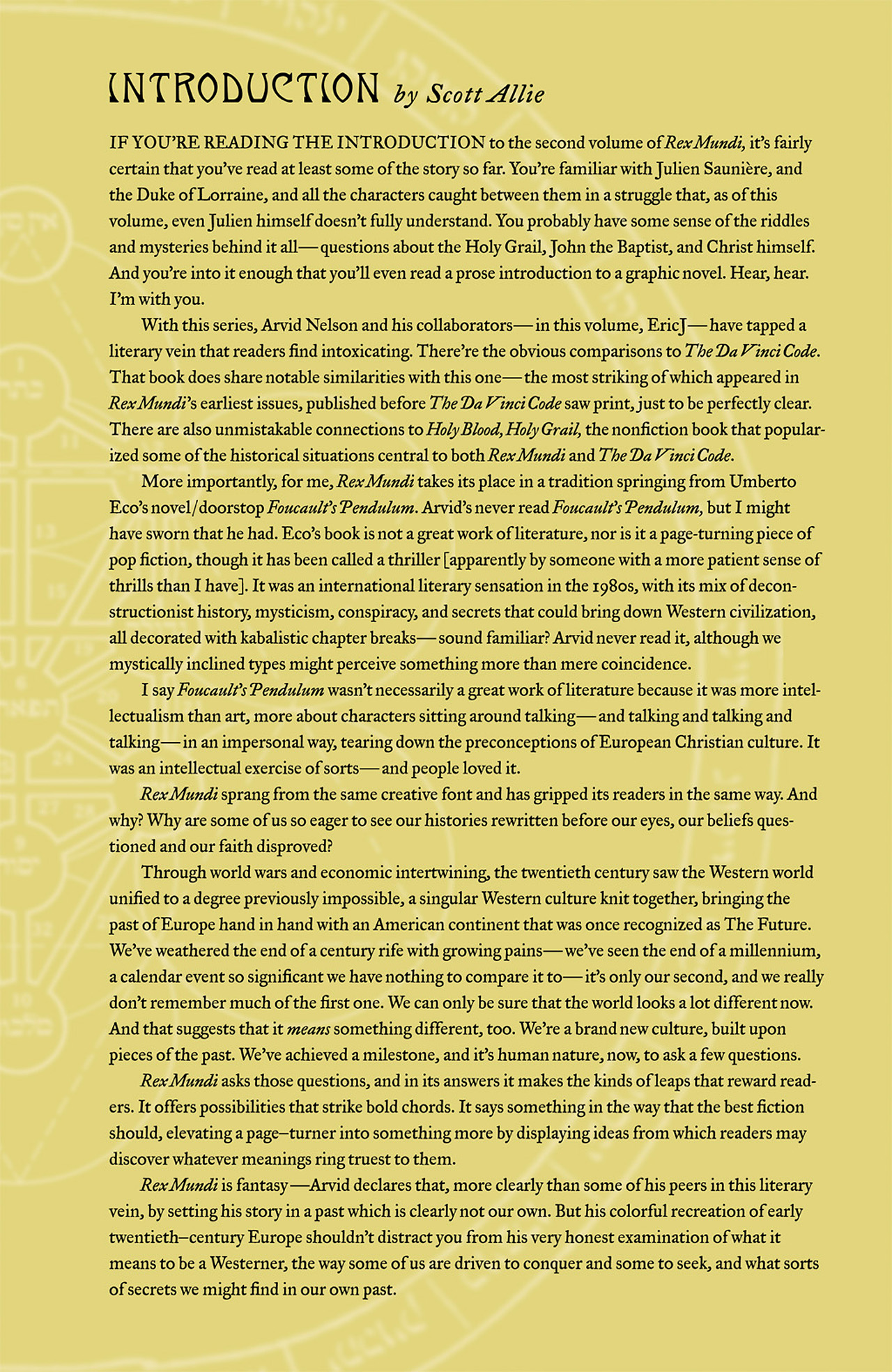 Read online Rex Mundi (2006) comic -  Issue # TPB 2 - 5
