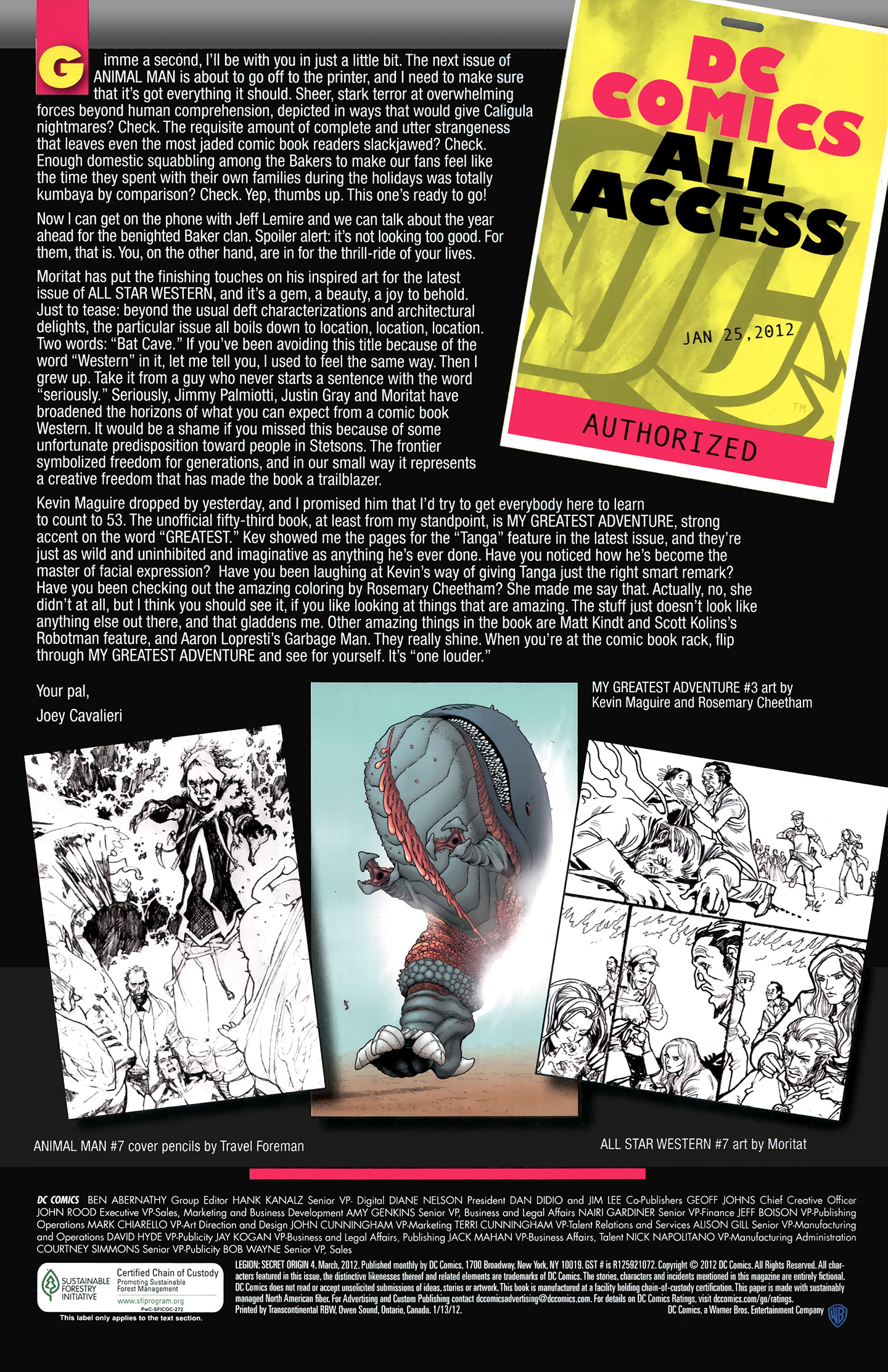 Read online Legion: Secret Origin comic -  Issue #4 - 22