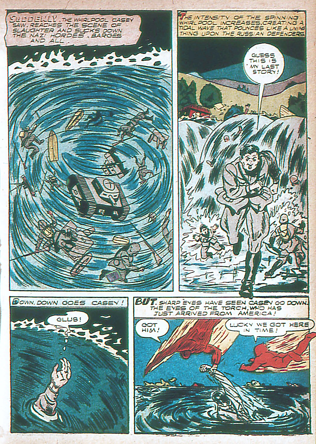 Read online The Human Torch (1940) comic -  Issue #5b - 12