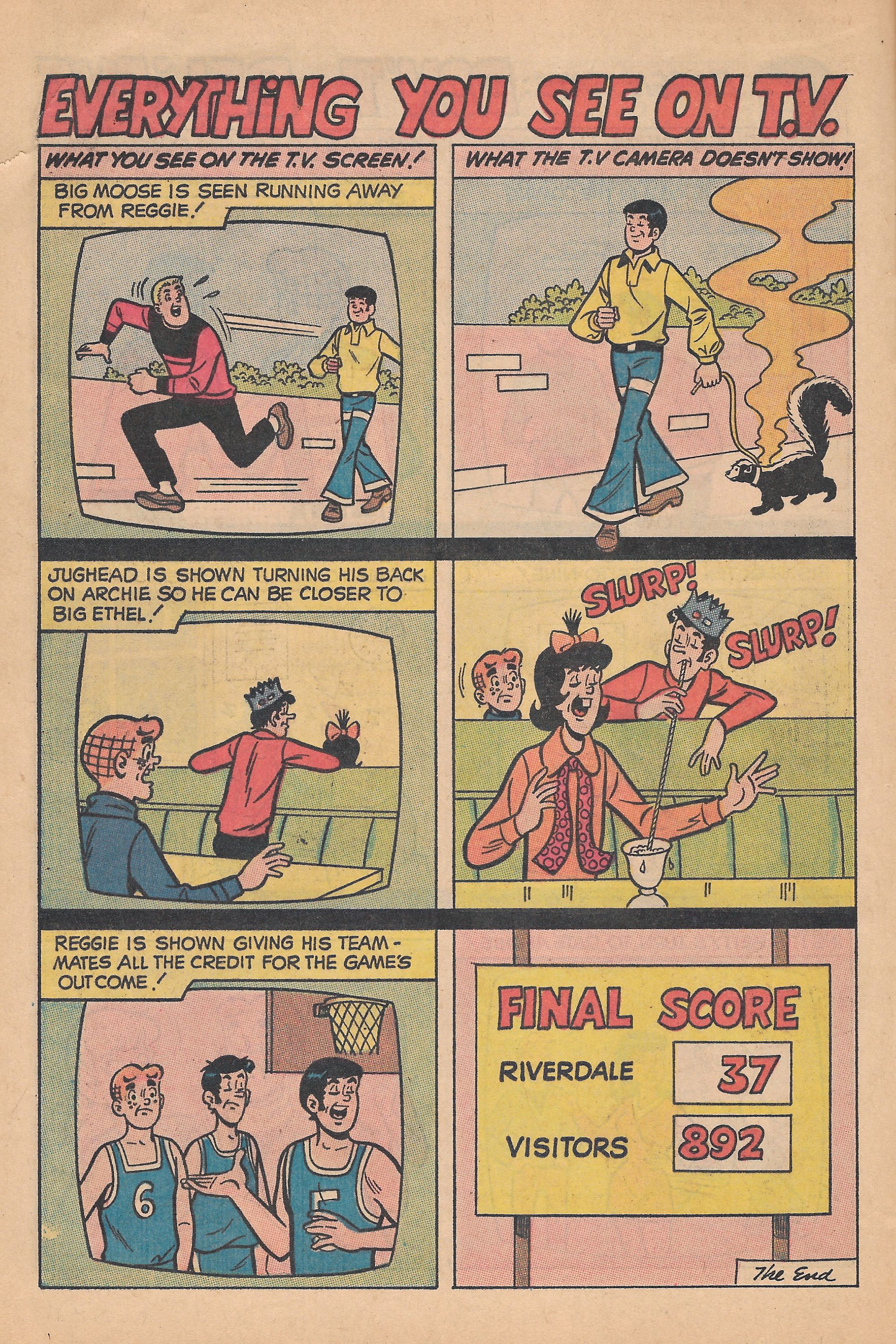 Read online Reggie's Wise Guy Jokes comic -  Issue #12 - 52