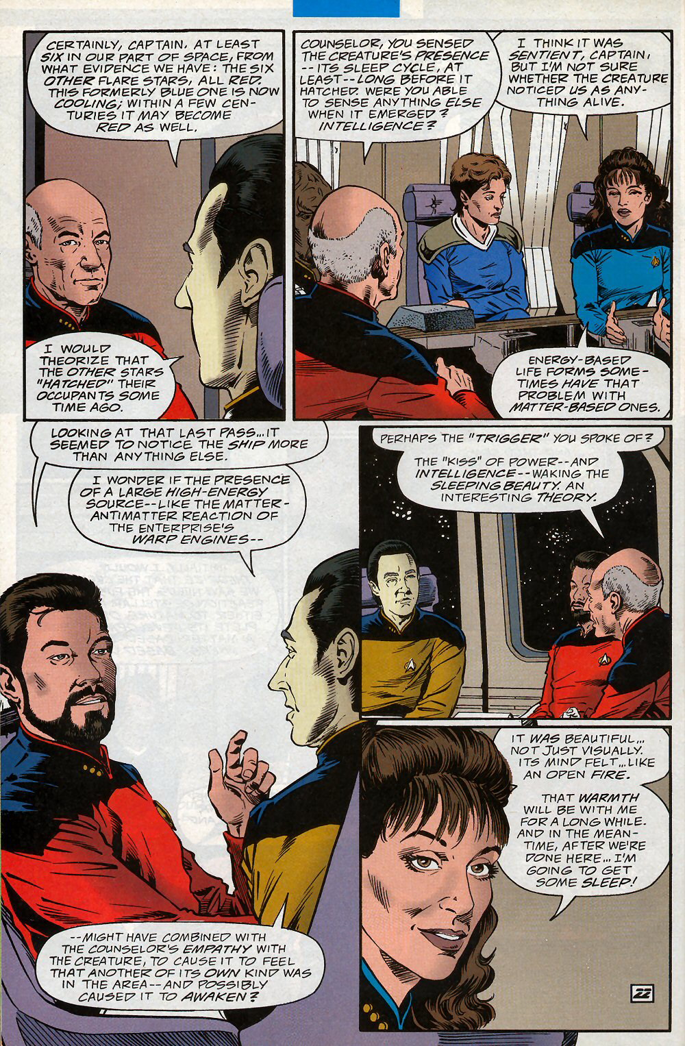 Read online Star Trek: The Next Generation - Ill Wind comic -  Issue #4 - 22