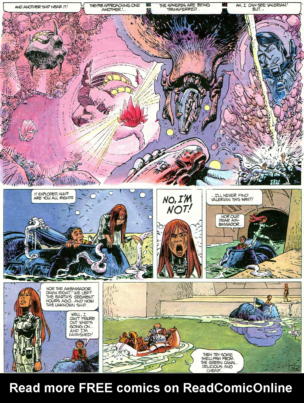 Read online Valerian and Laureline comic -  Issue #6 - 36
