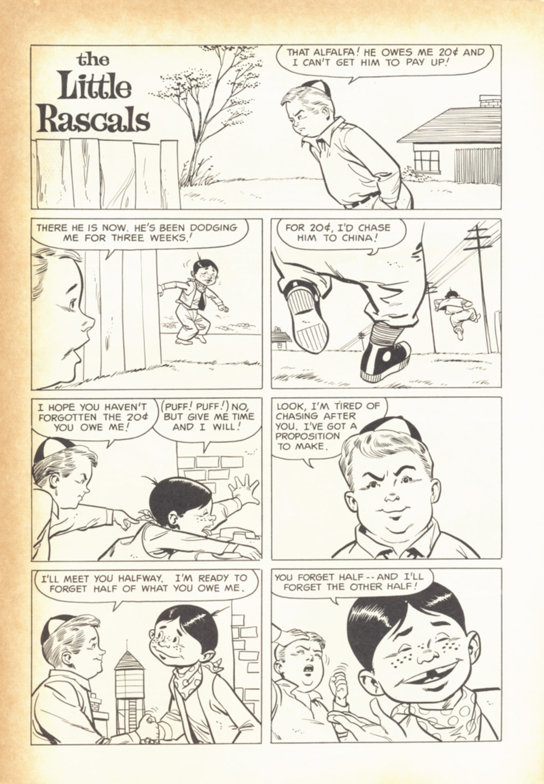 Read online Four Color Comics comic -  Issue #674 - 35