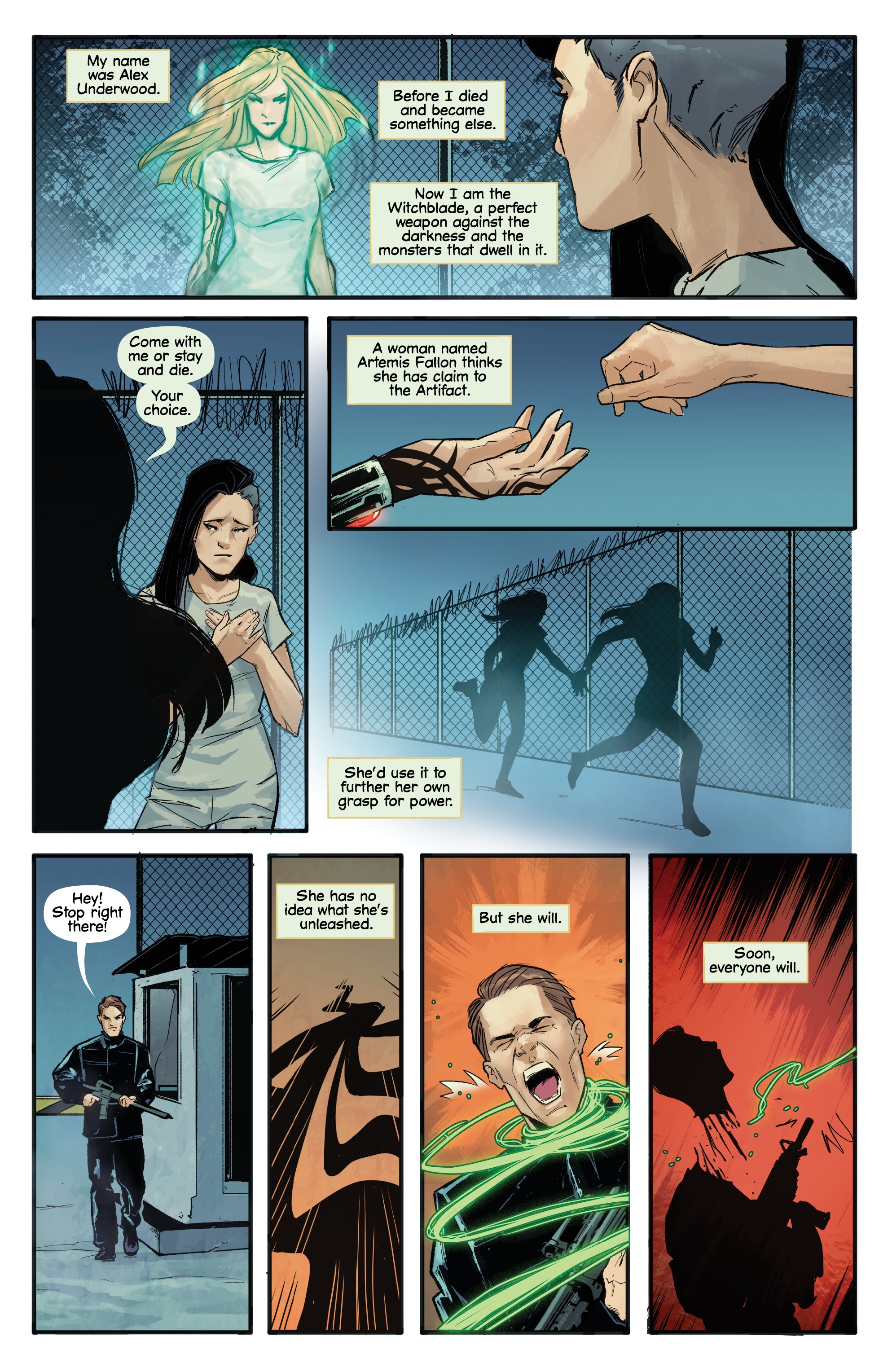 Read online Witchblade (2017) comic -  Issue #11 - 3