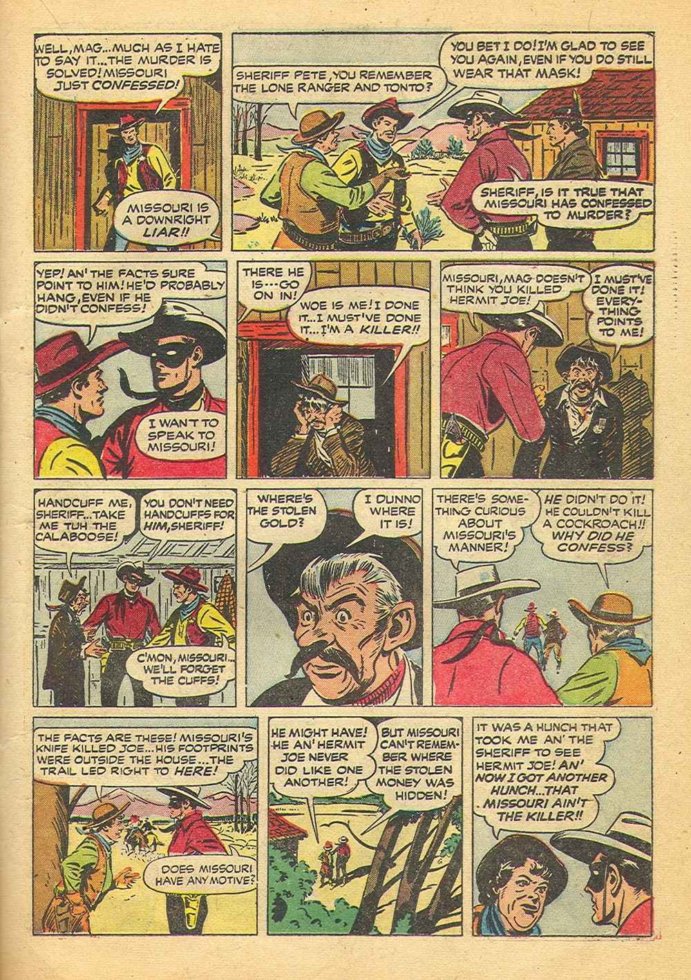 Read online The Lone Ranger (1948) comic -  Issue #13 - 29