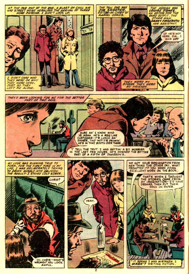 Read online Man-Thing (1979) comic -  Issue #11 - 3