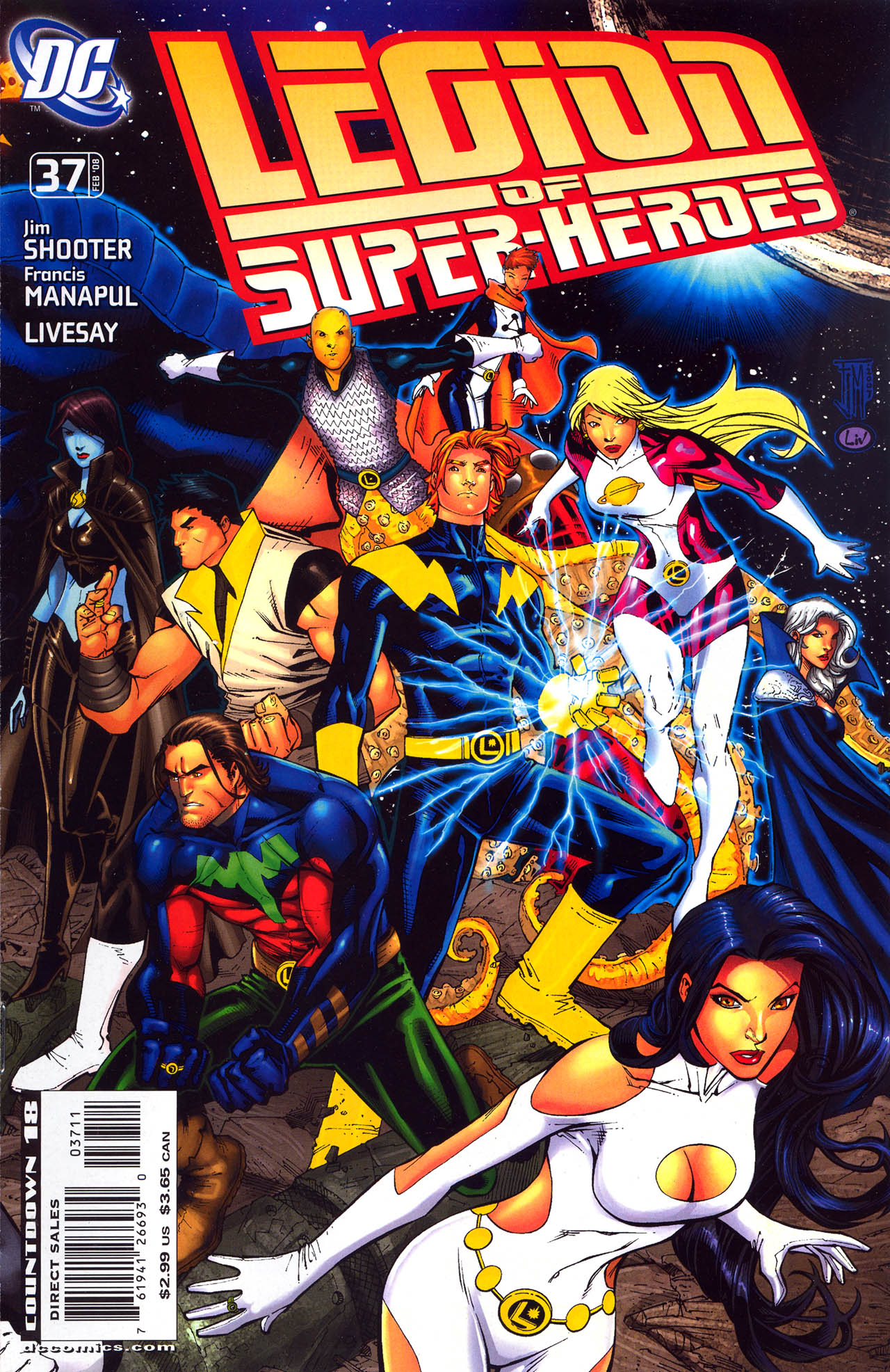 Read online Legion of Super-Heroes (2005) comic -  Issue #37 - 1