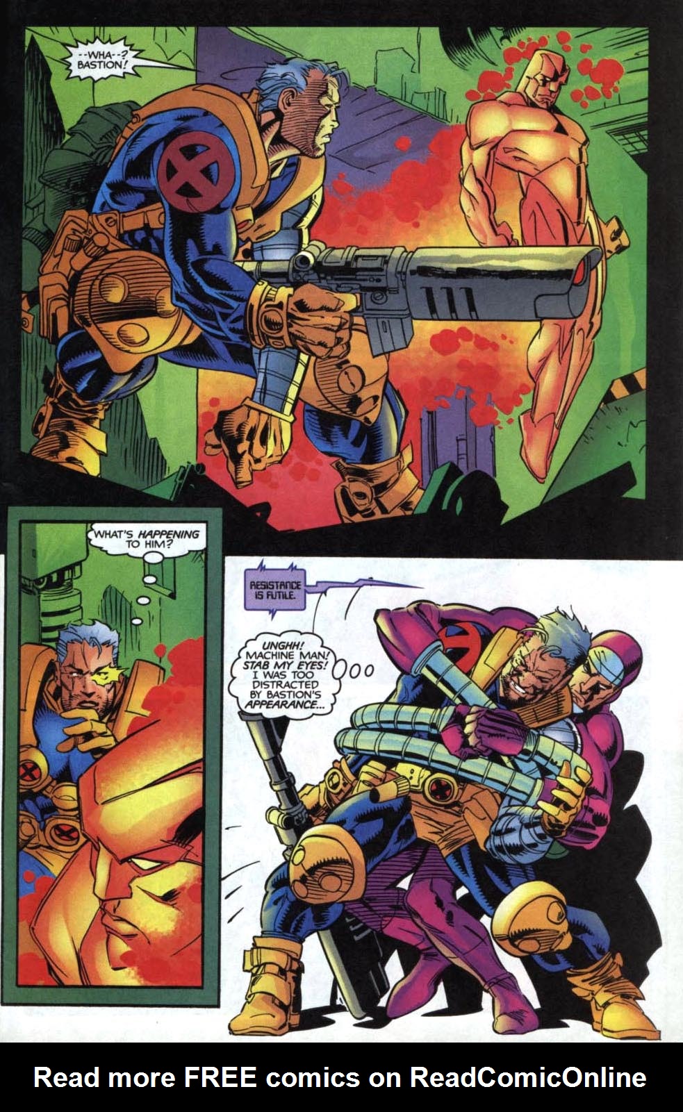 Read online Cable/Machine Man '98 comic -  Issue # Full - 34