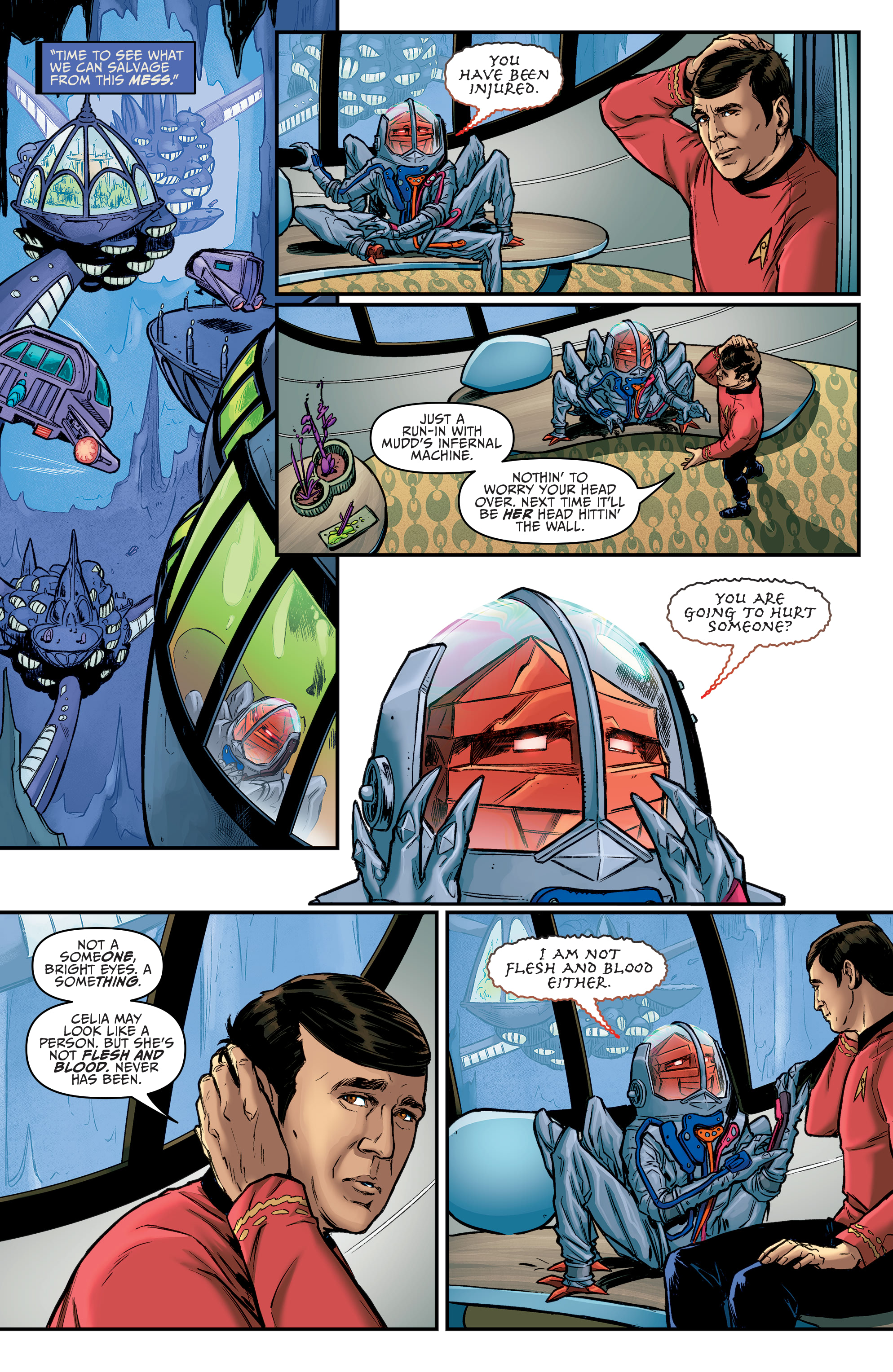 Read online Star Trek: Year Five comic -  Issue #16 - 8