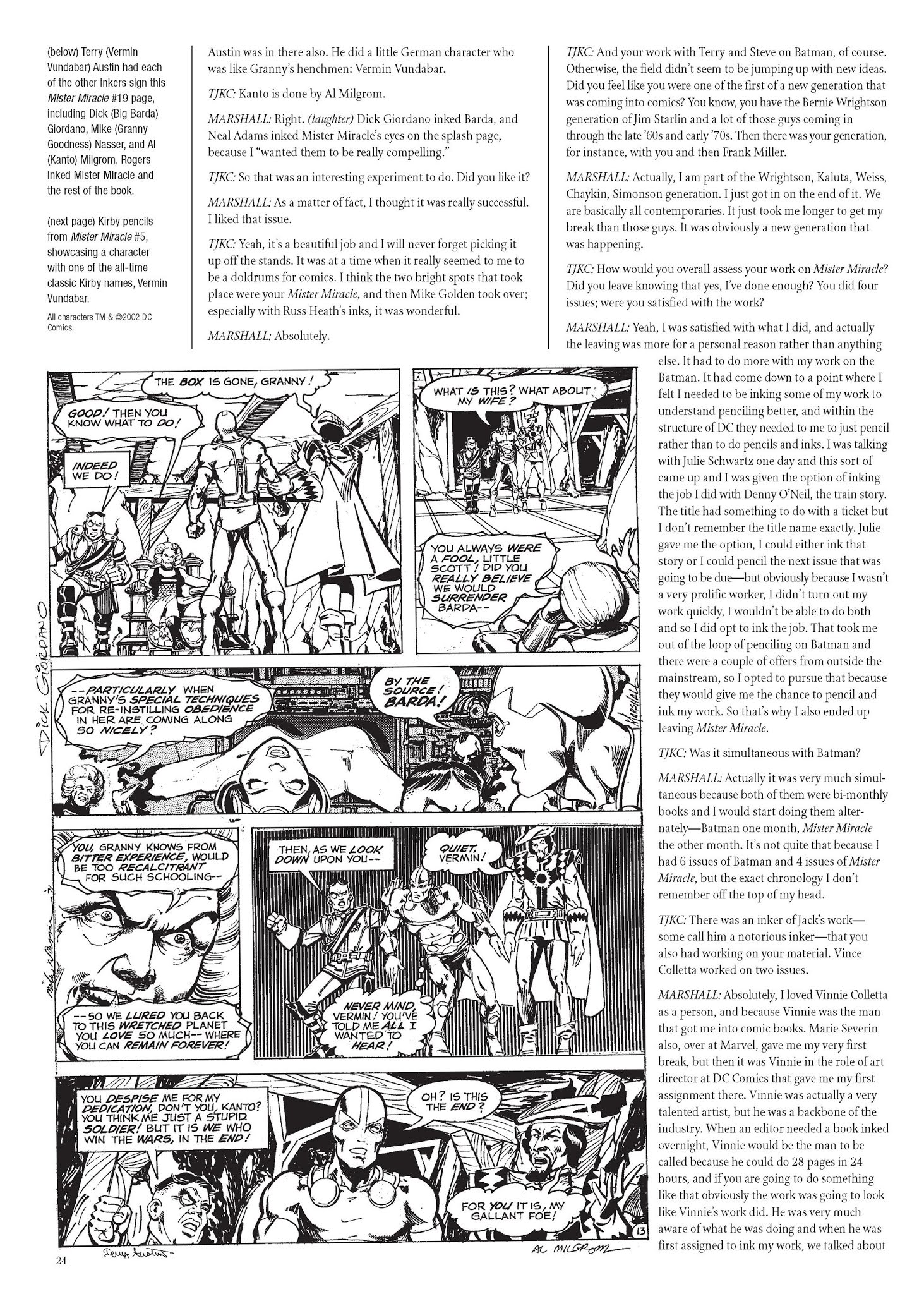 Read online The Jack Kirby Collector comic -  Issue #35 - 22