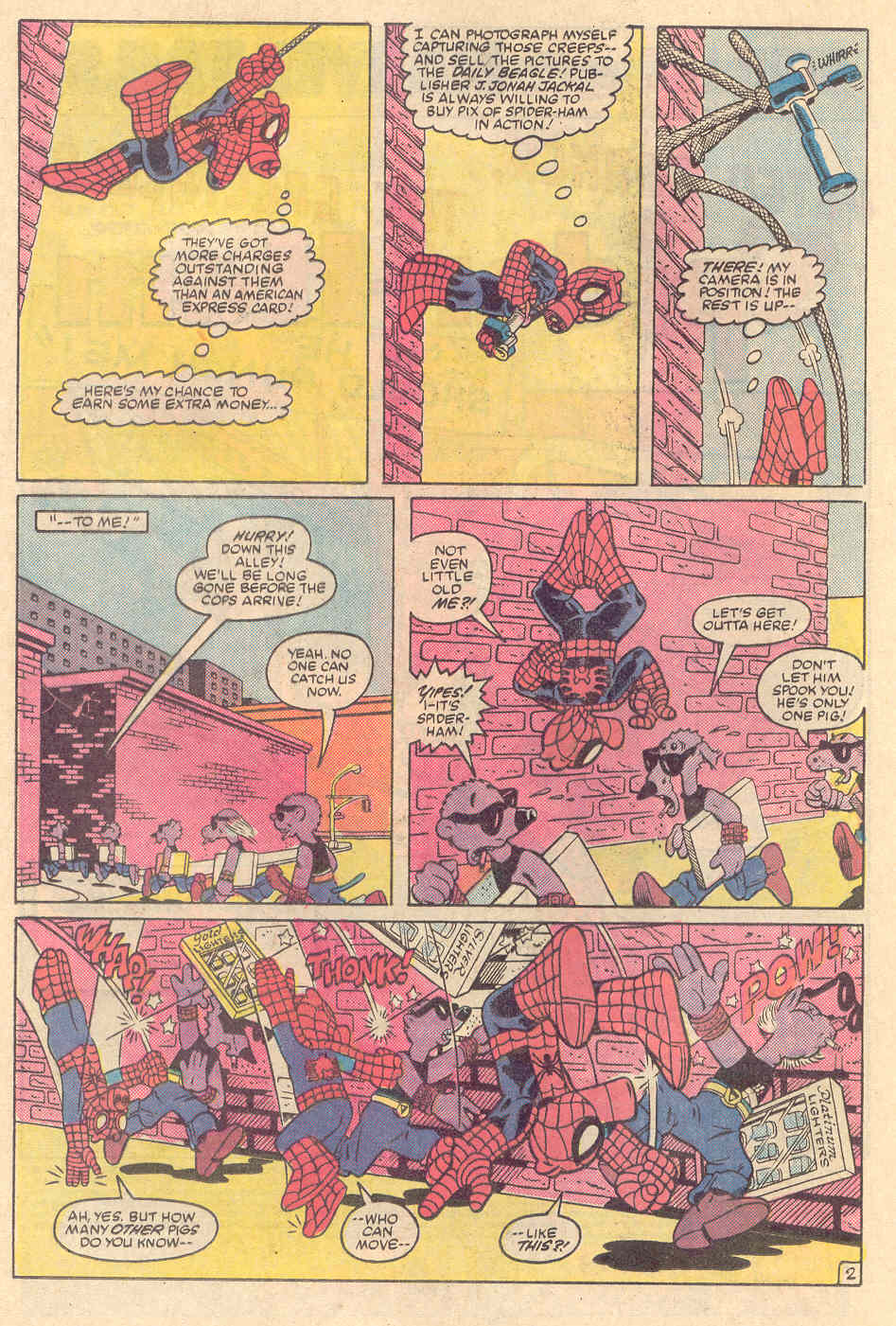 Marvel Tails Starring Peter Porker, The Spectacular Spider-Ham issue Full - Page 3