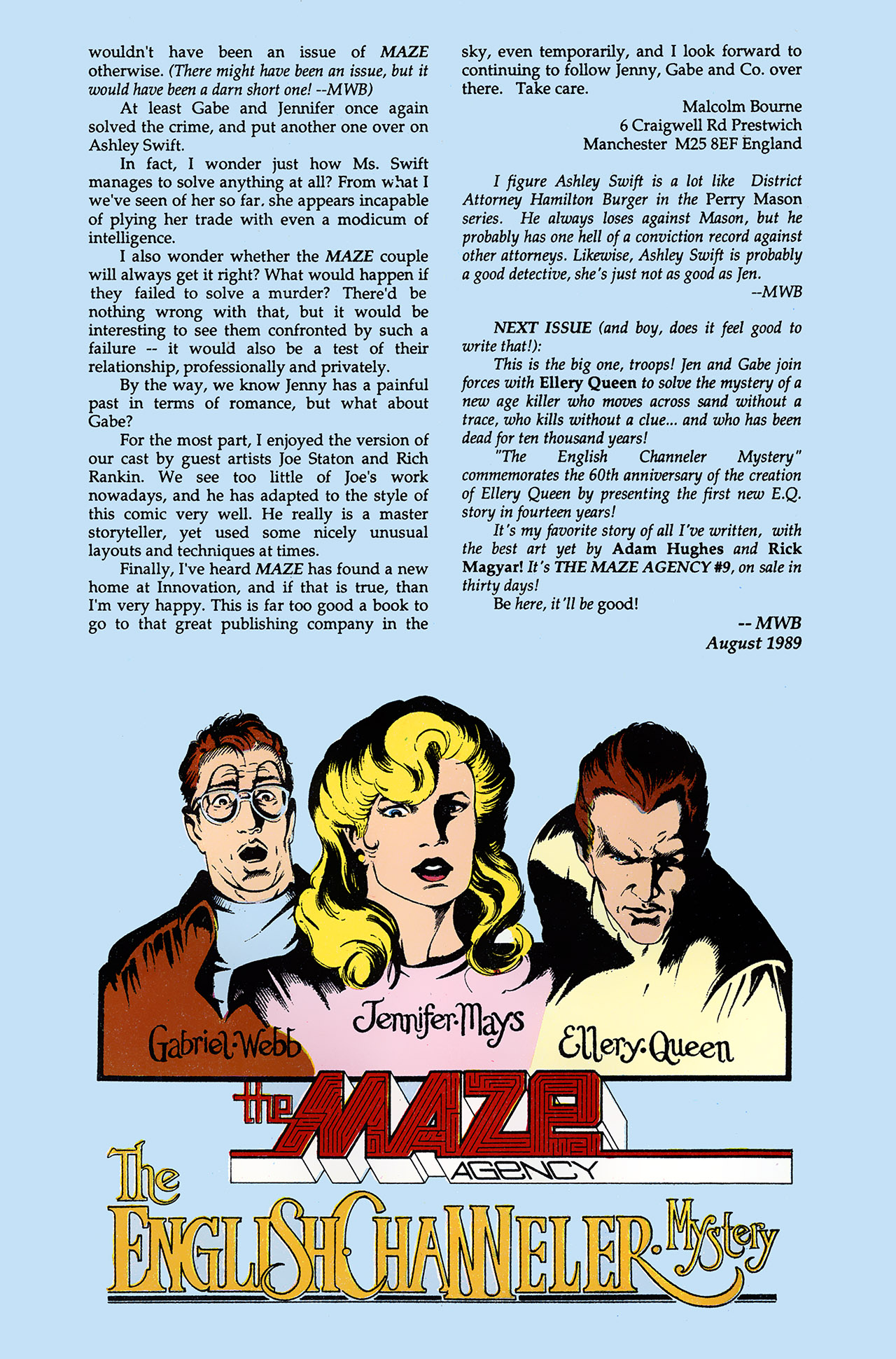 Read online Maze Agency (1989) comic -  Issue #8 - 32