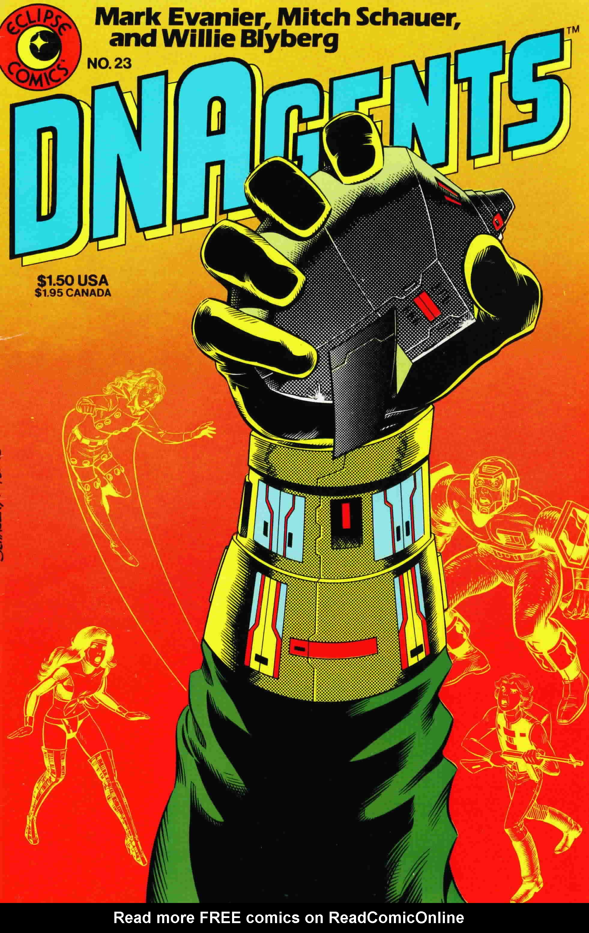 Read online DNAgents comic -  Issue #23 - 1