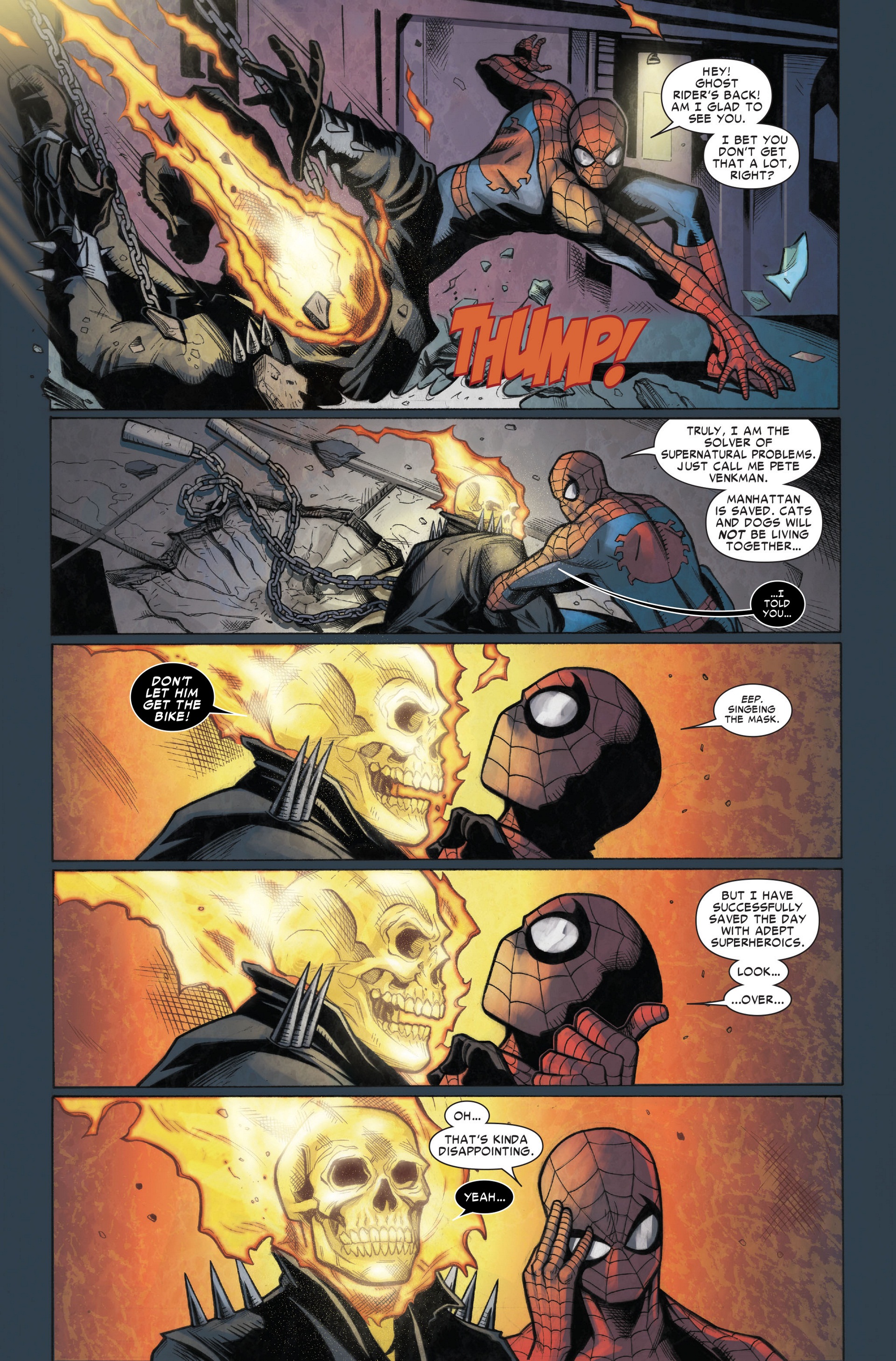 Read online Amazing Spider-Man/Ghost Rider: Motorstorm comic -  Issue # Full - 17