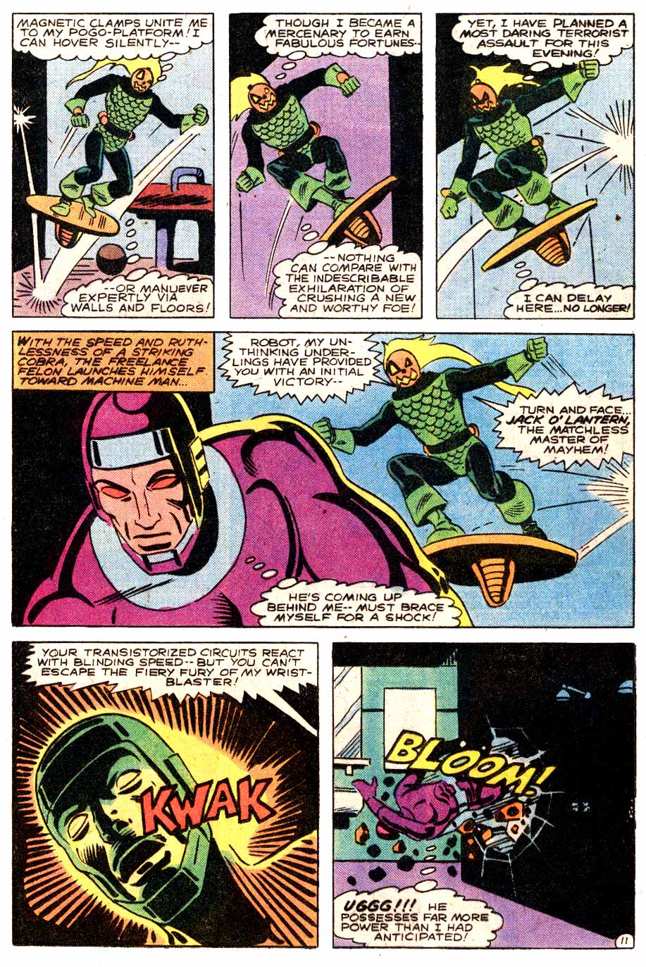 Read online Machine Man (1978) comic -  Issue #19 - 12
