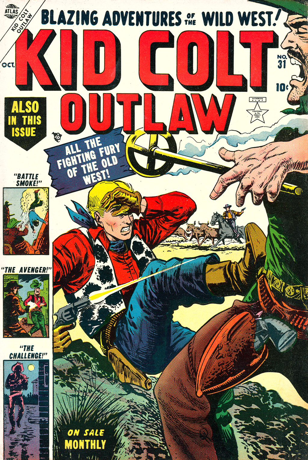 Read online Kid Colt Outlaw comic -  Issue #31 - 1