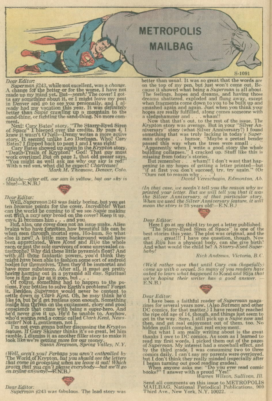 Read online Superman (1939) comic -  Issue #248 - 34