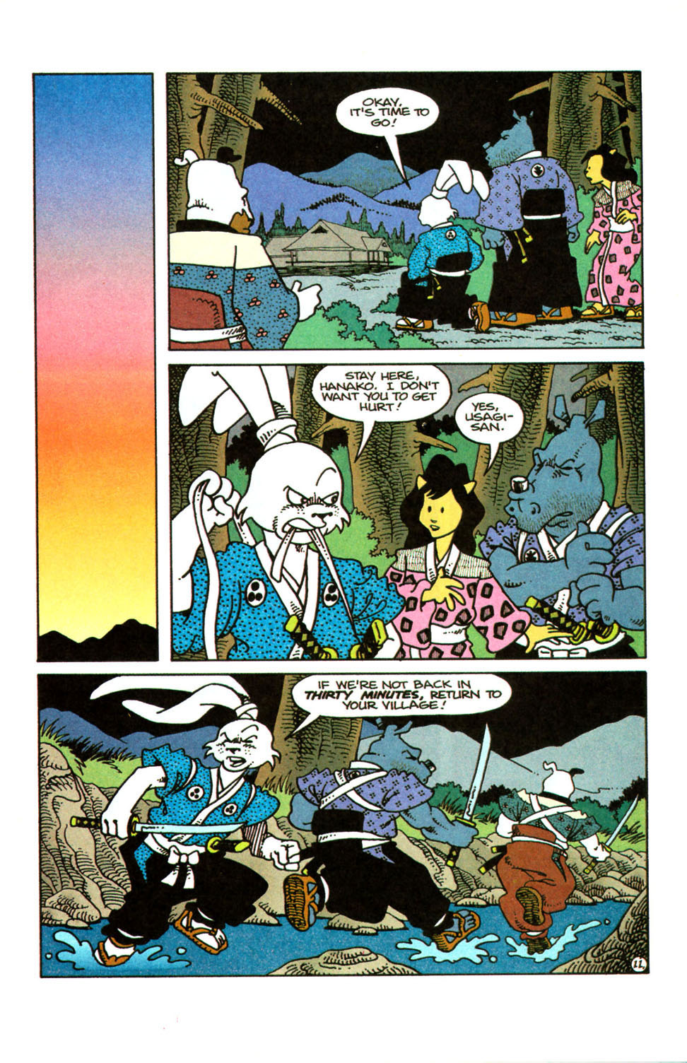 Read online Usagi Yojimbo (1993) comic -  Issue #12 - 13