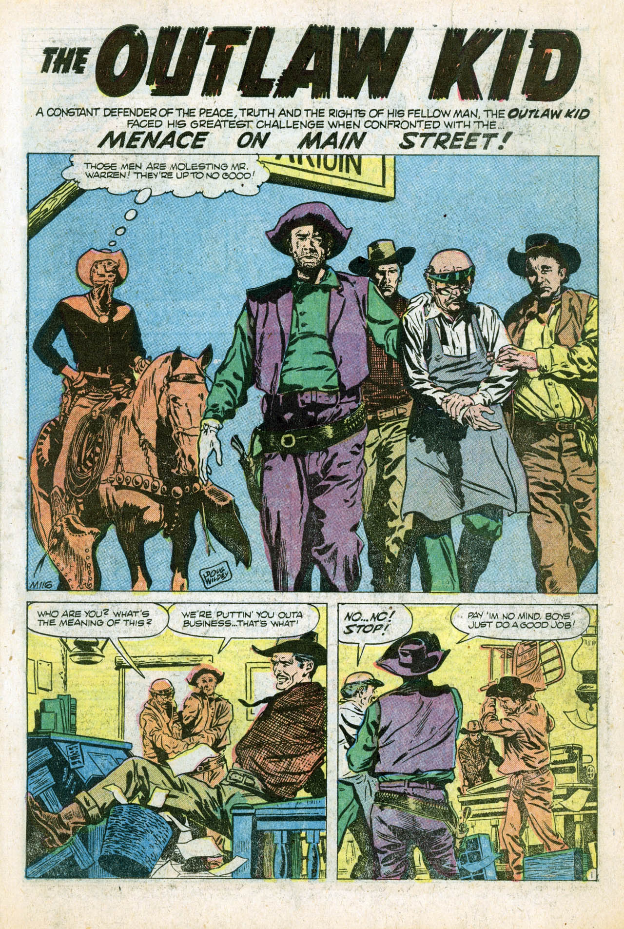 Read online The Outlaw Kid (1954) comic -  Issue #18 - 3
