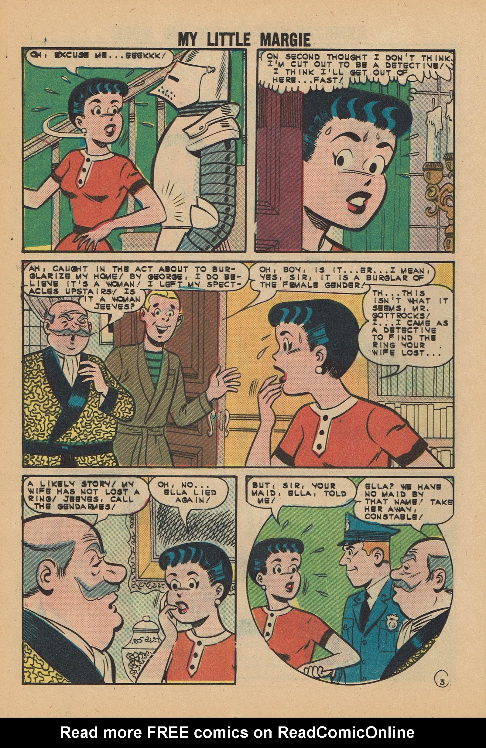 Read online My Little Margie (1954) comic -  Issue #50 - 12