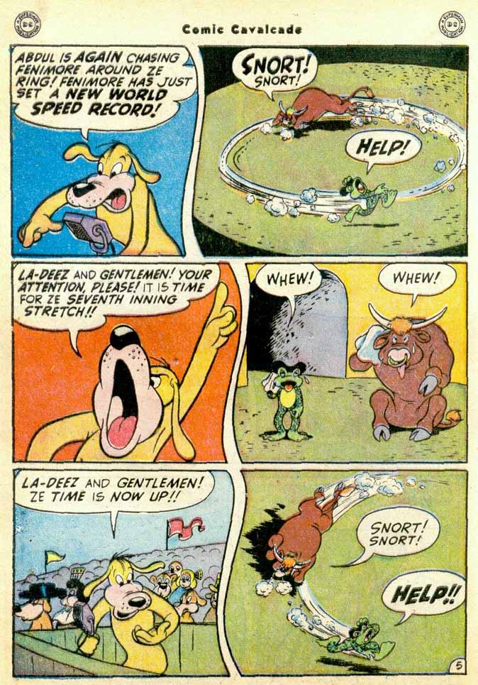 Read online Comic Cavalcade comic -  Issue #35 - 40