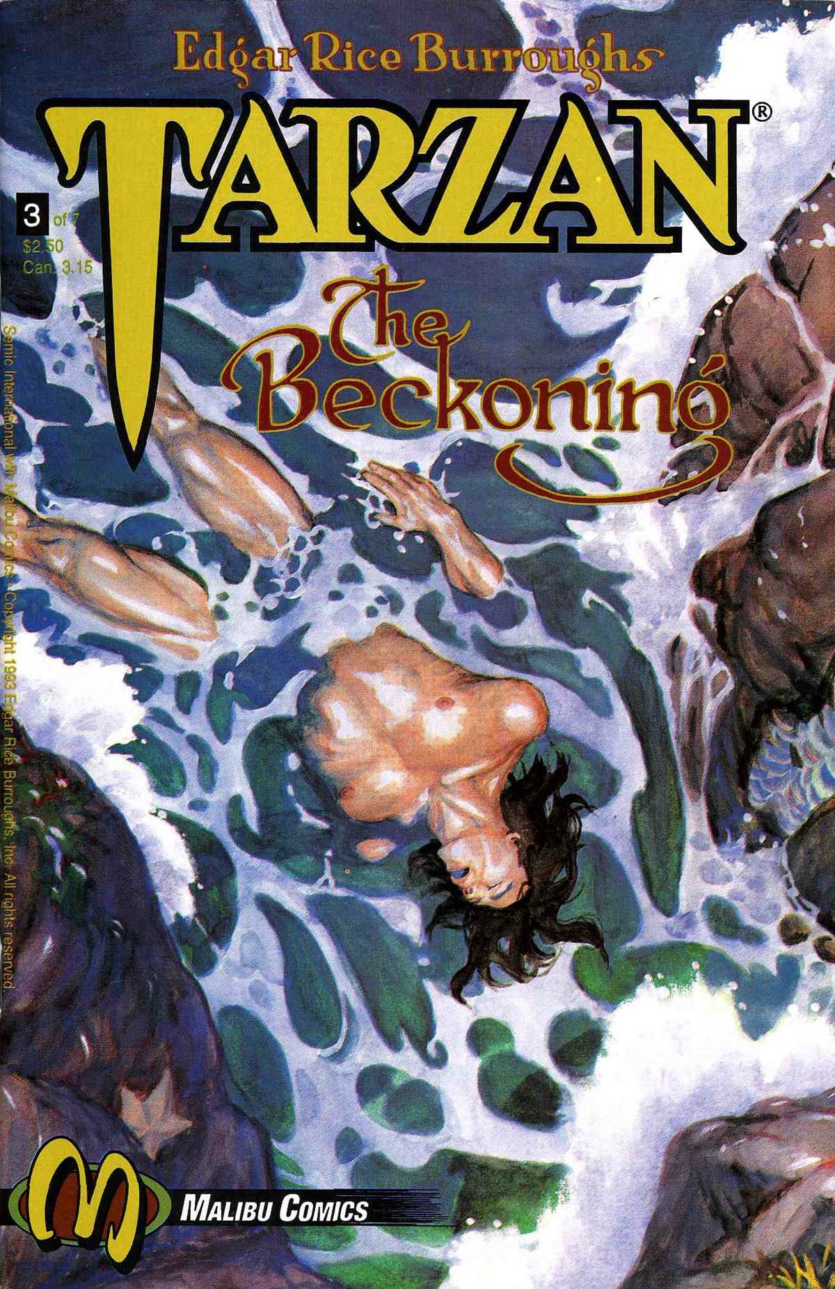 Read online Tarzan: The Beckoning comic -  Issue #3 - 1
