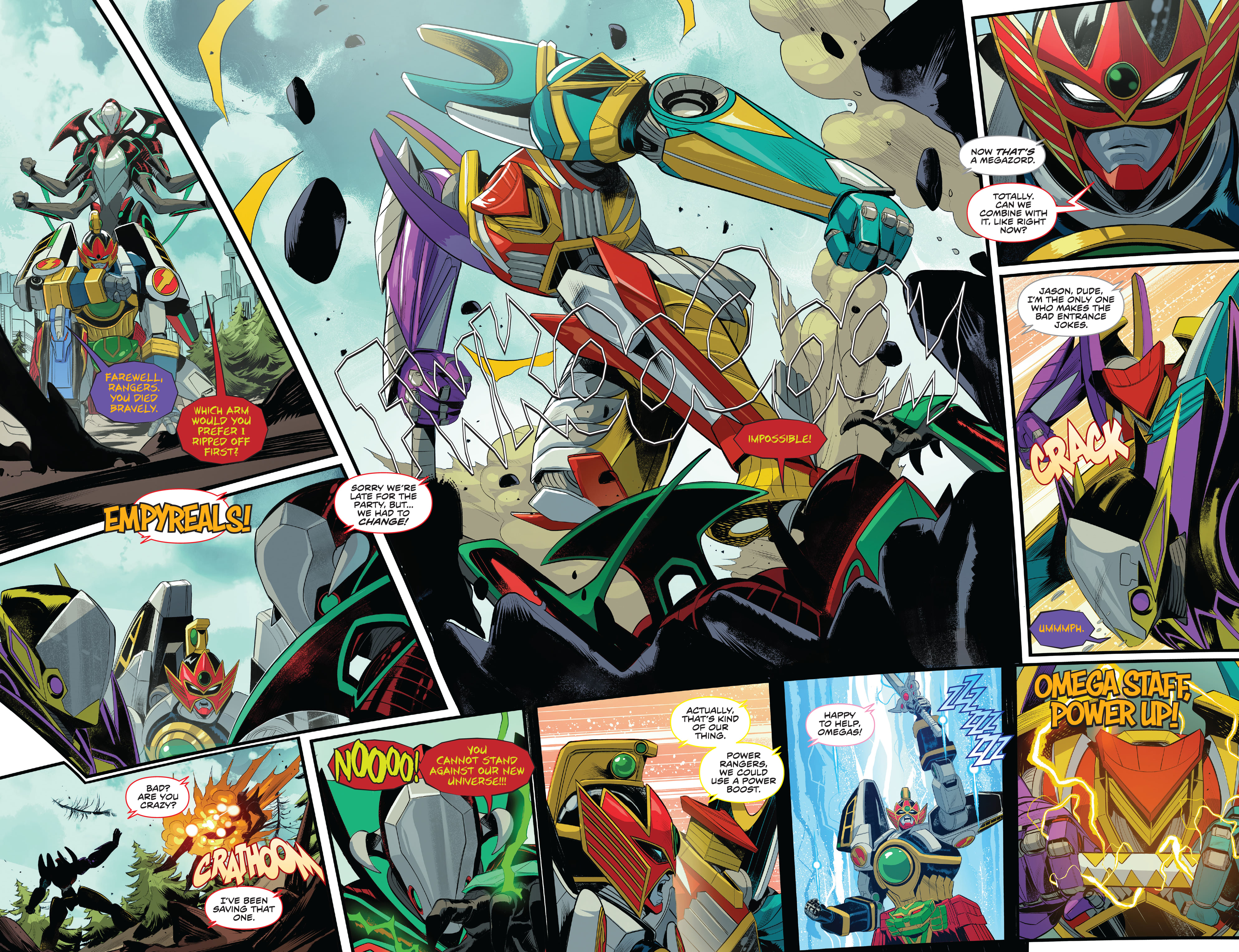 Read online Power Rangers comic -  Issue #15 - 16