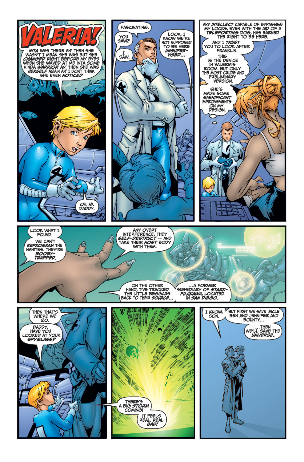 Read online Fantastic Four (1998) comic -  Issue #23 - 9