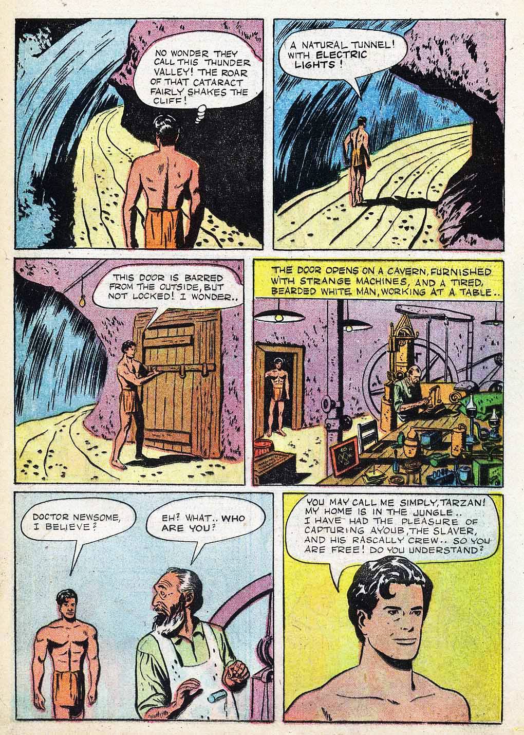 Read online Tarzan (1948) comic -  Issue #2 - 21