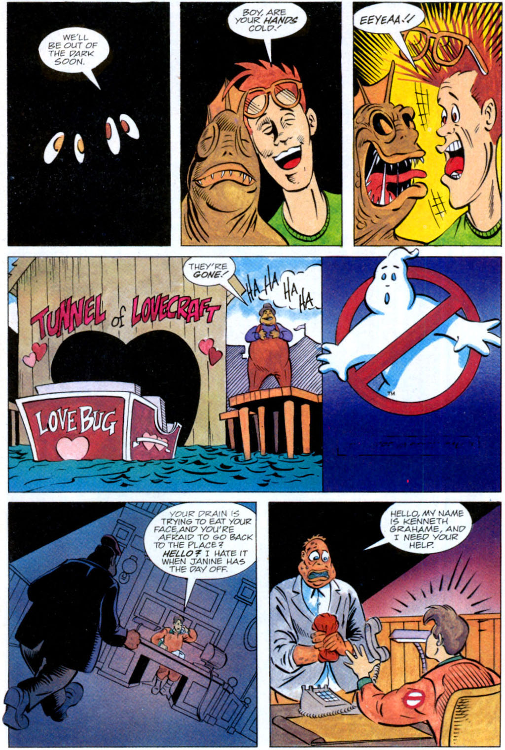 Read online Real Ghostbusters comic -  Issue #8 - 6