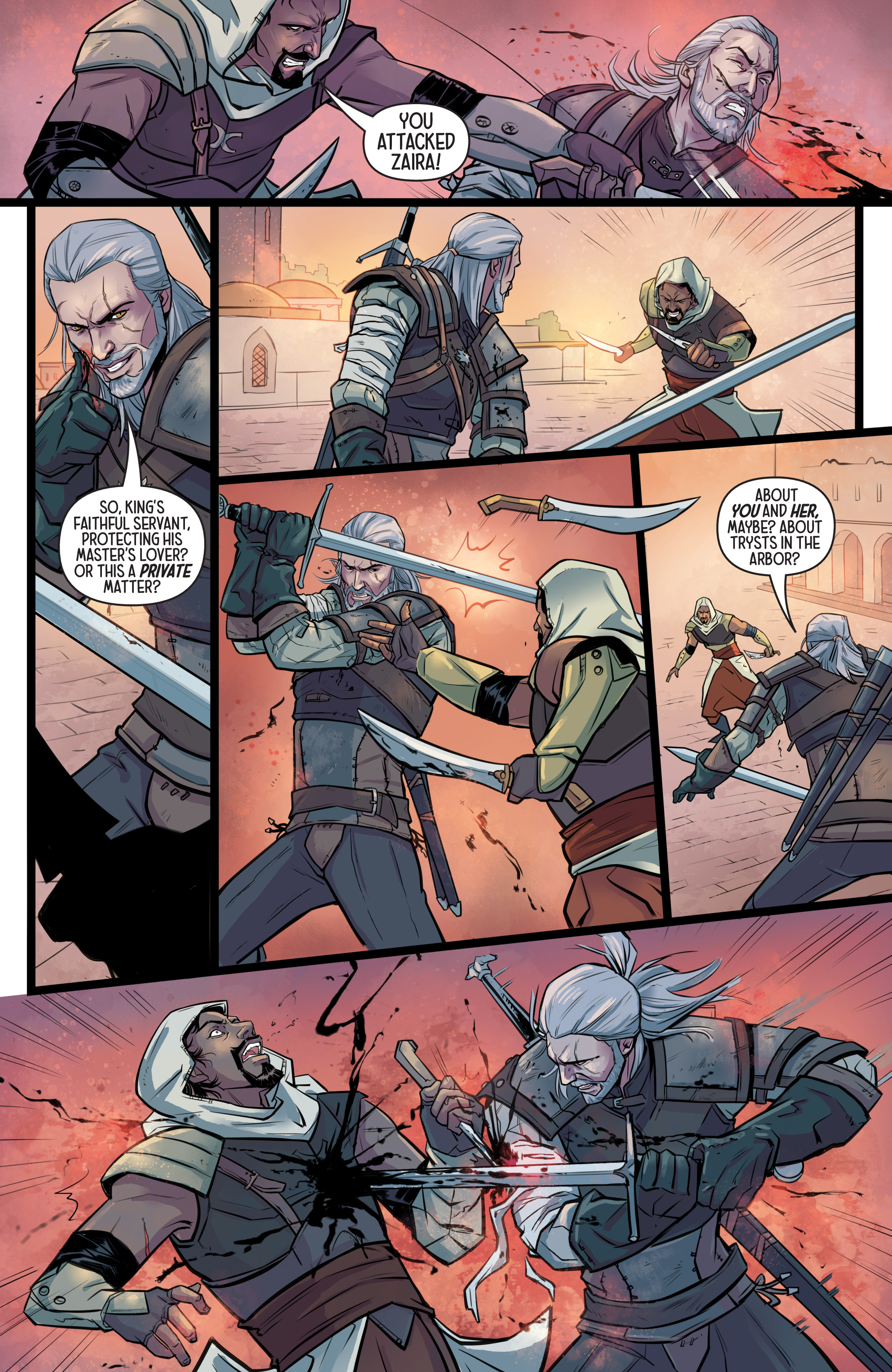 Read online The Witcher: Of Flesh and Flame comic -  Issue # _TPB - 54