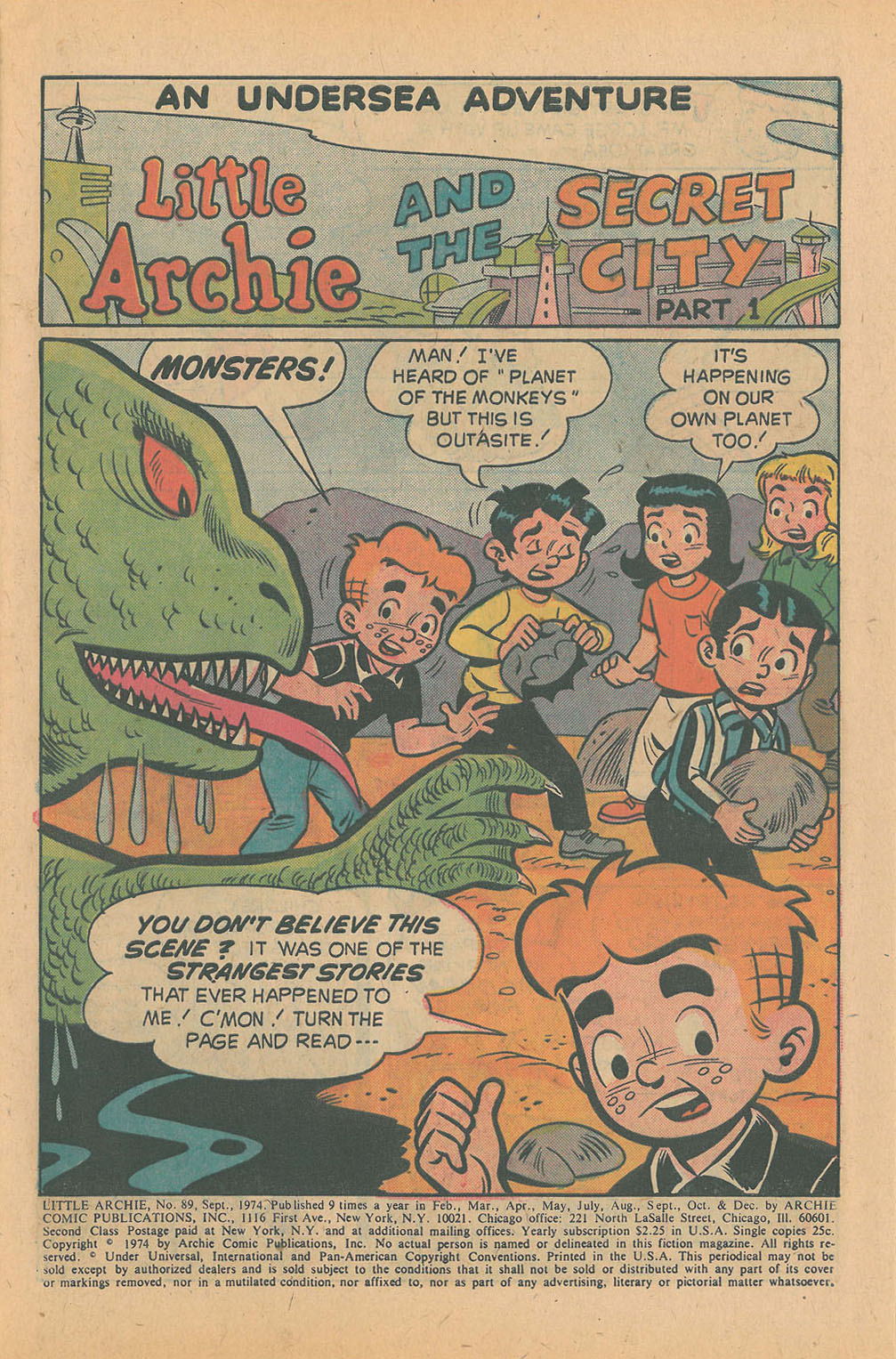 Read online The Adventures of Little Archie comic -  Issue #89 - 3