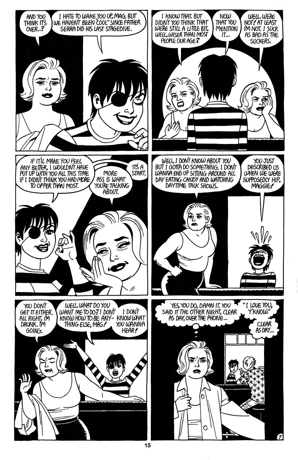 Read online Love and Rockets (2001) comic -  Issue #2 - 17