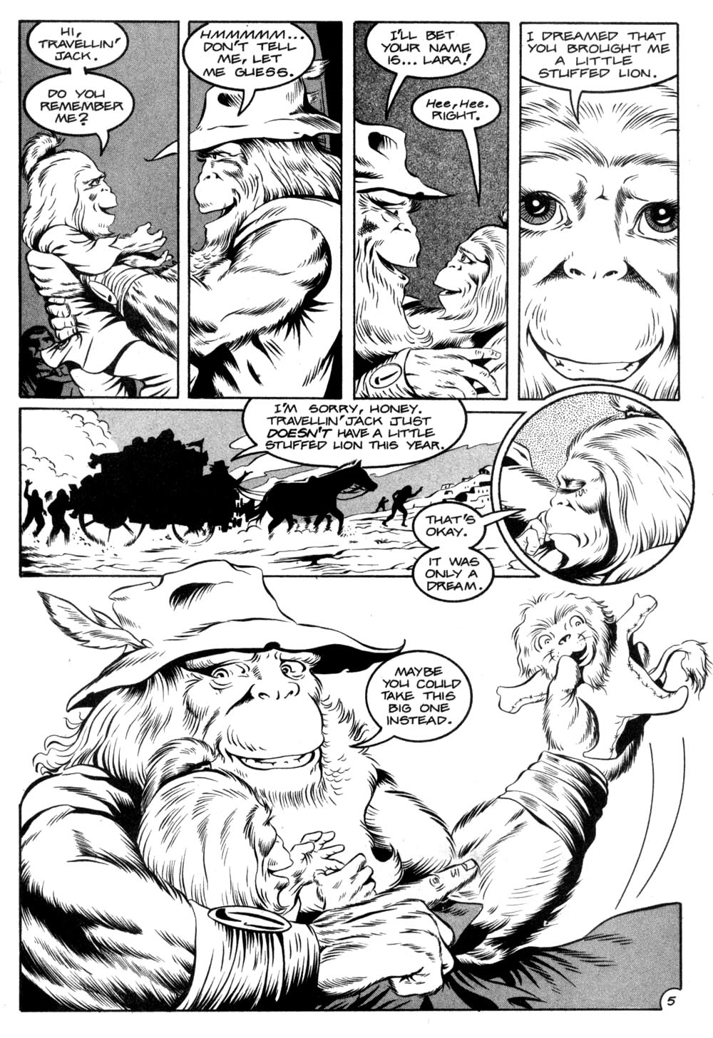 Read online Planet of the Apes (1990) comic -  Issue #8 - 7