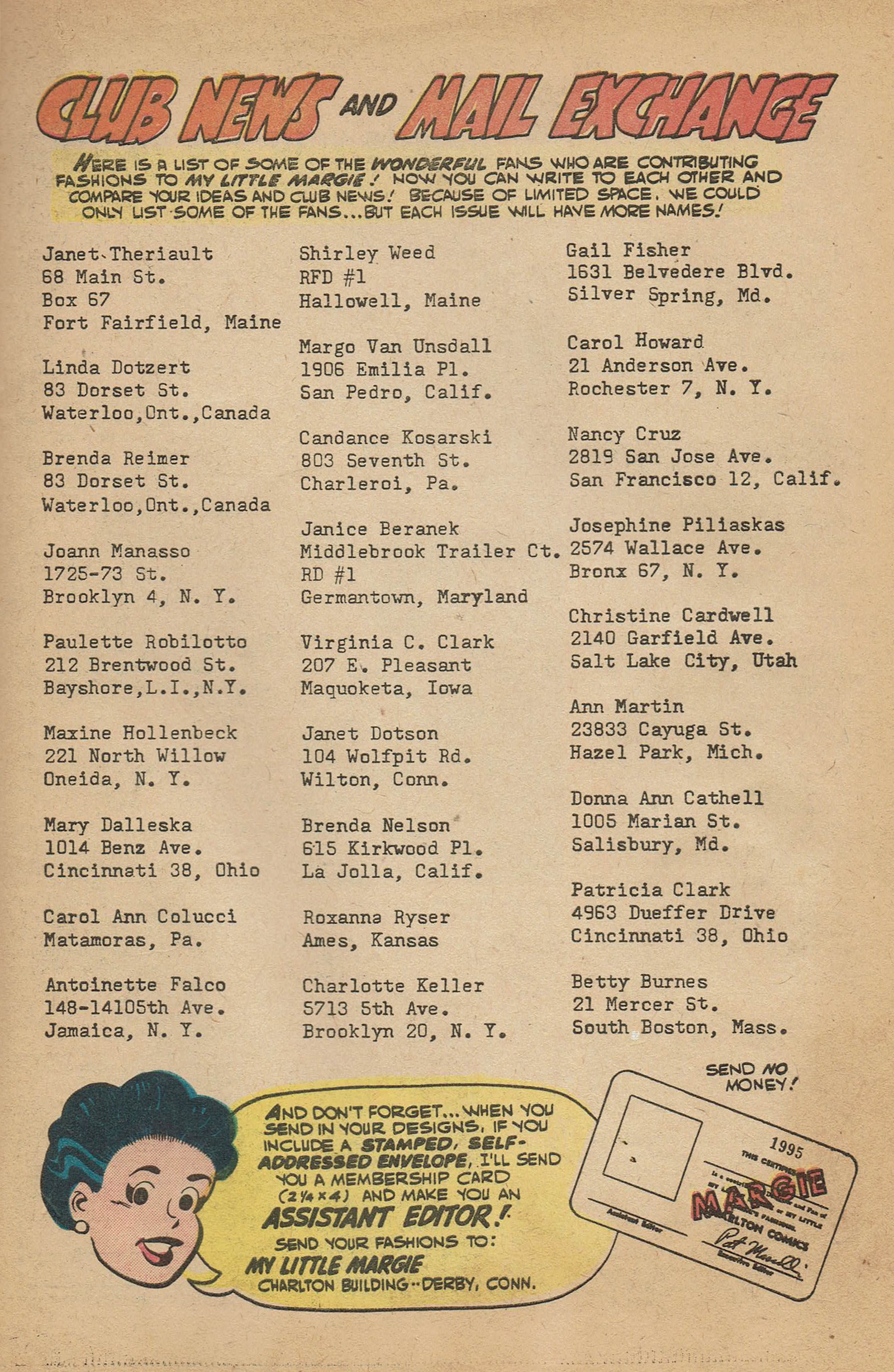 Read online My Little Margie (1954) comic -  Issue #29 - 33
