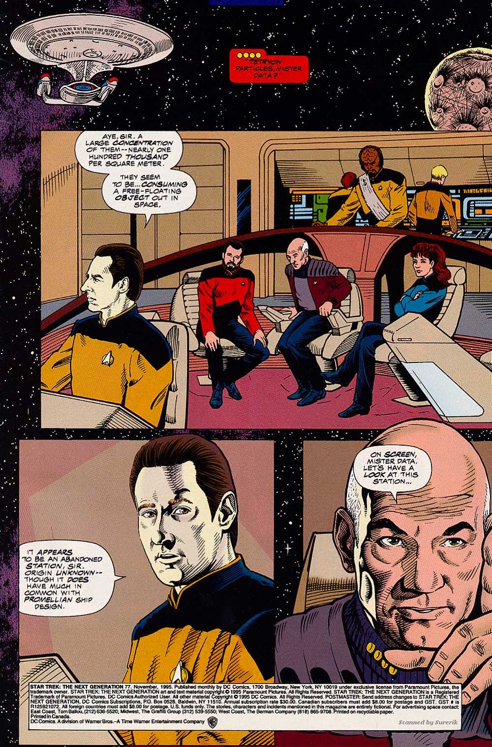 Read online Star Trek: The Next Generation (1989) comic -  Issue #77 - 2