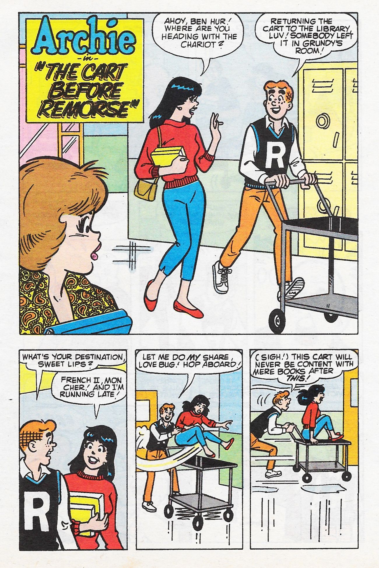 Read online Betty and Veronica Digest Magazine comic -  Issue #58 - 47