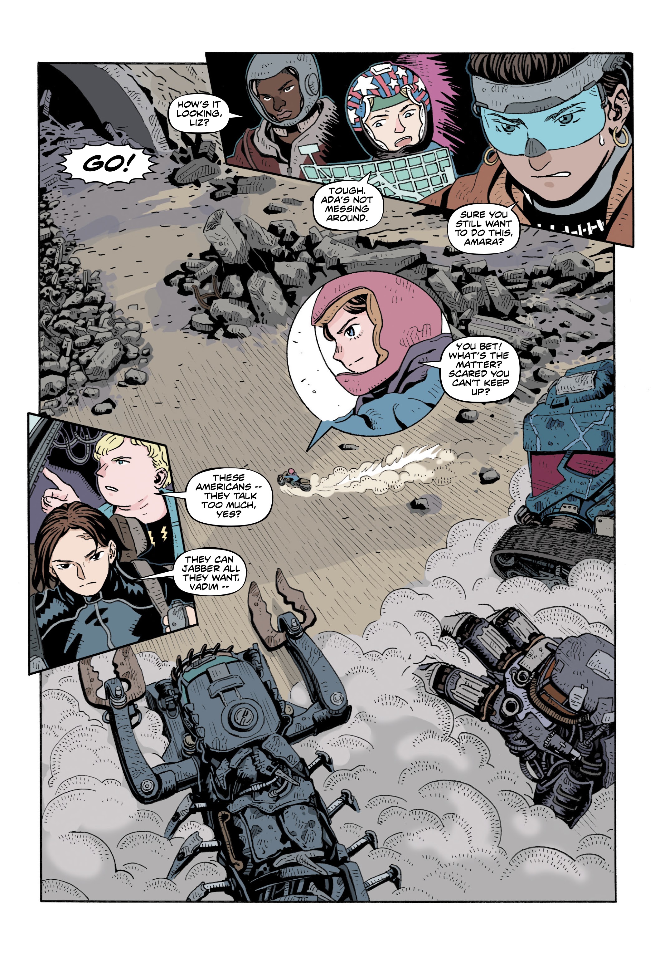 Read online Pacific Rim: Amara comic -  Issue # TPB - 37