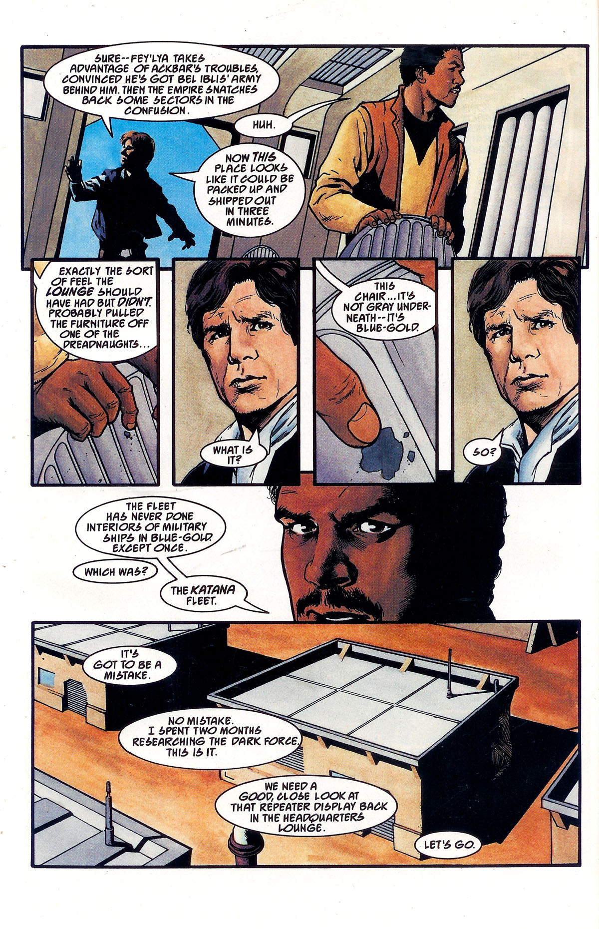 Read online Star Wars: Dark Force Rising comic -  Issue #3 - 24