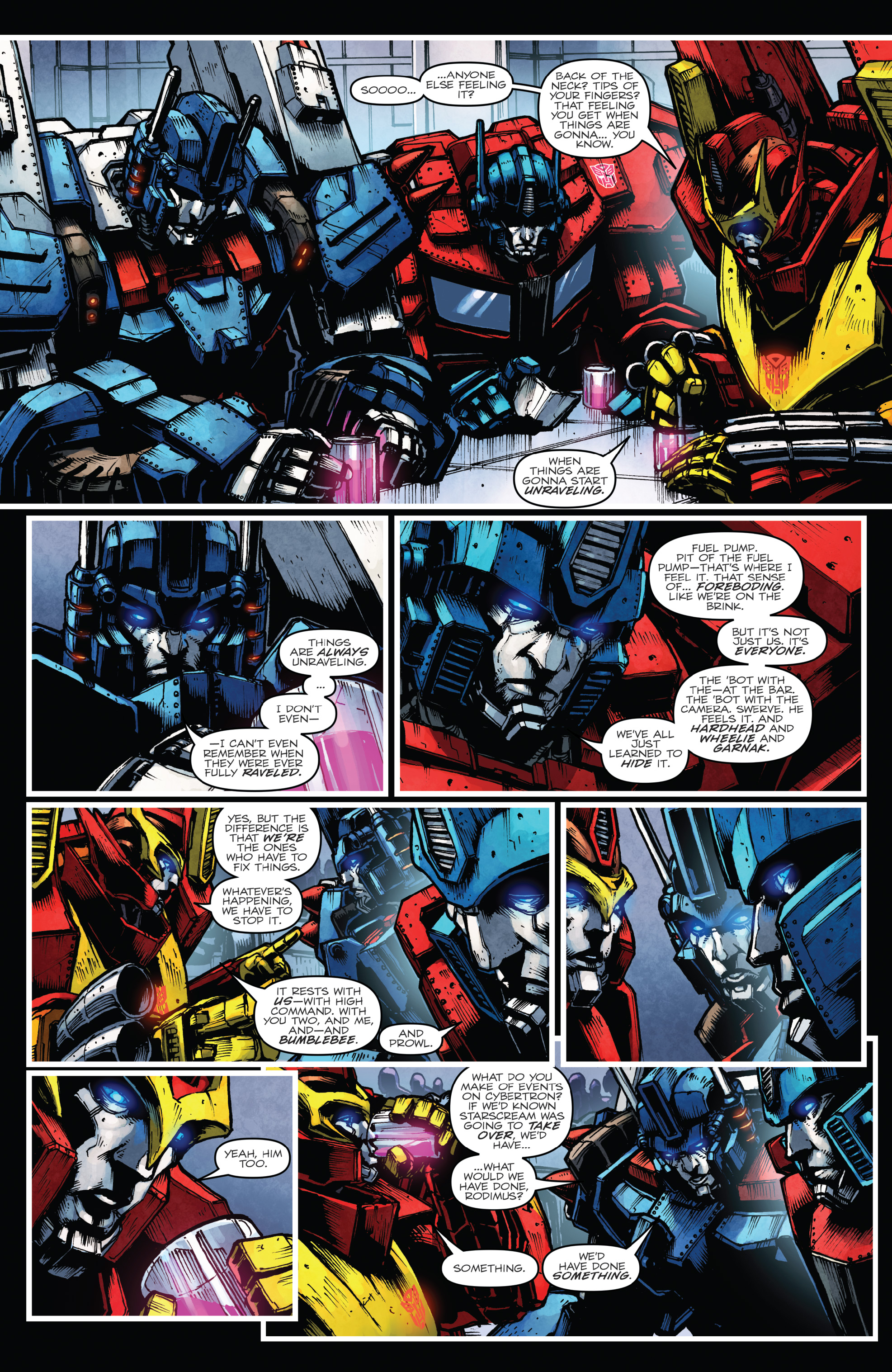 Read online The Transformers: Dark Cybertron comic -  Issue # Full - 40