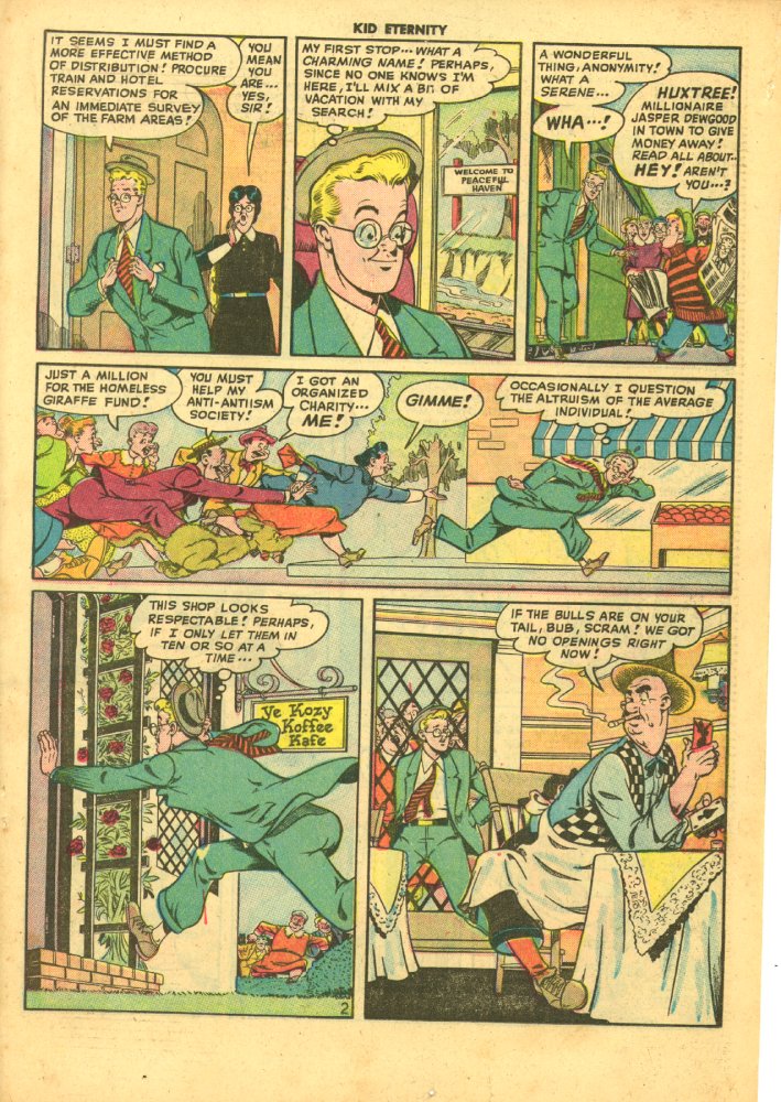 Read online Kid Eternity (1946) comic -  Issue #11 - 27