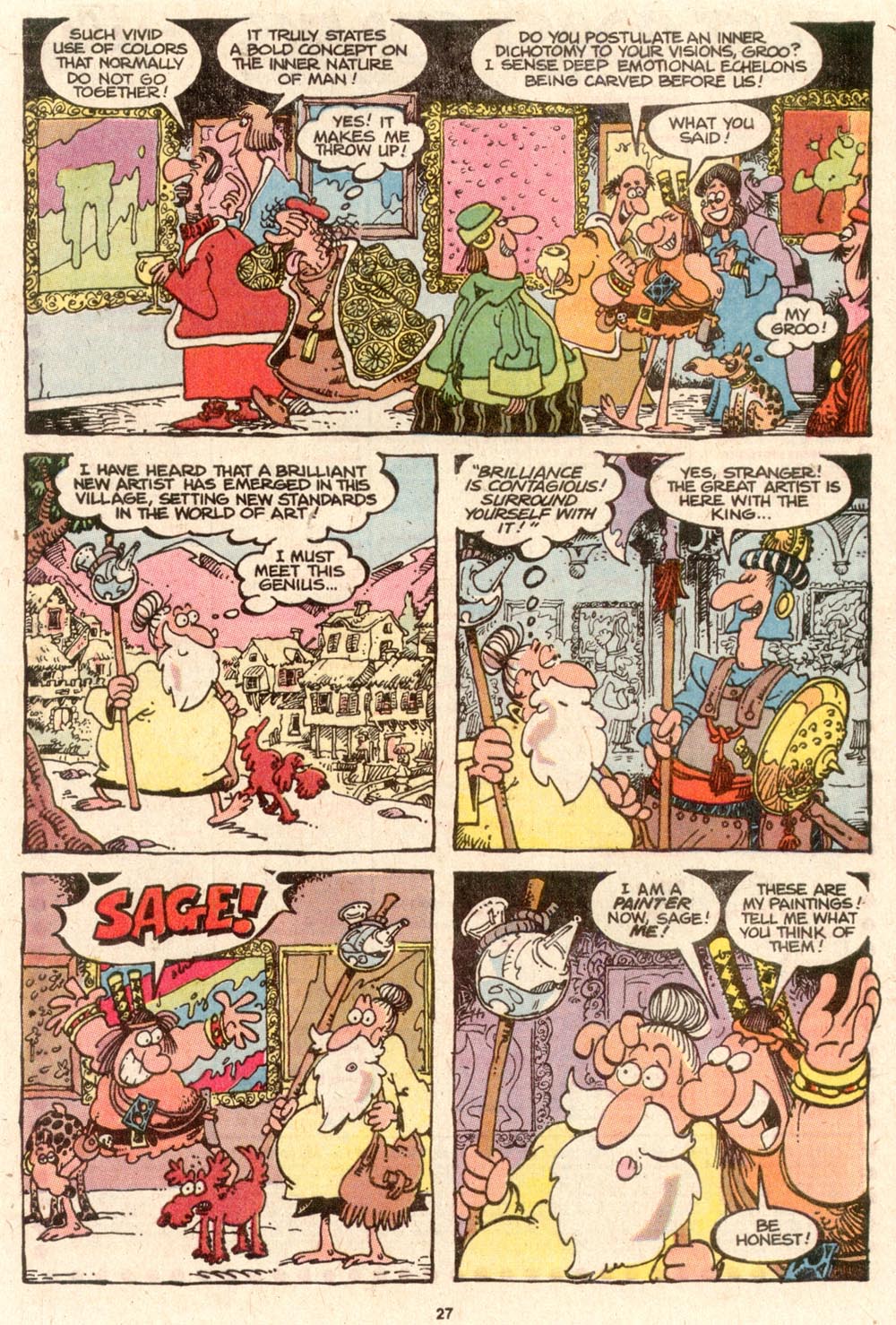Read online Sergio Aragonés Groo the Wanderer comic -  Issue #64 - 21