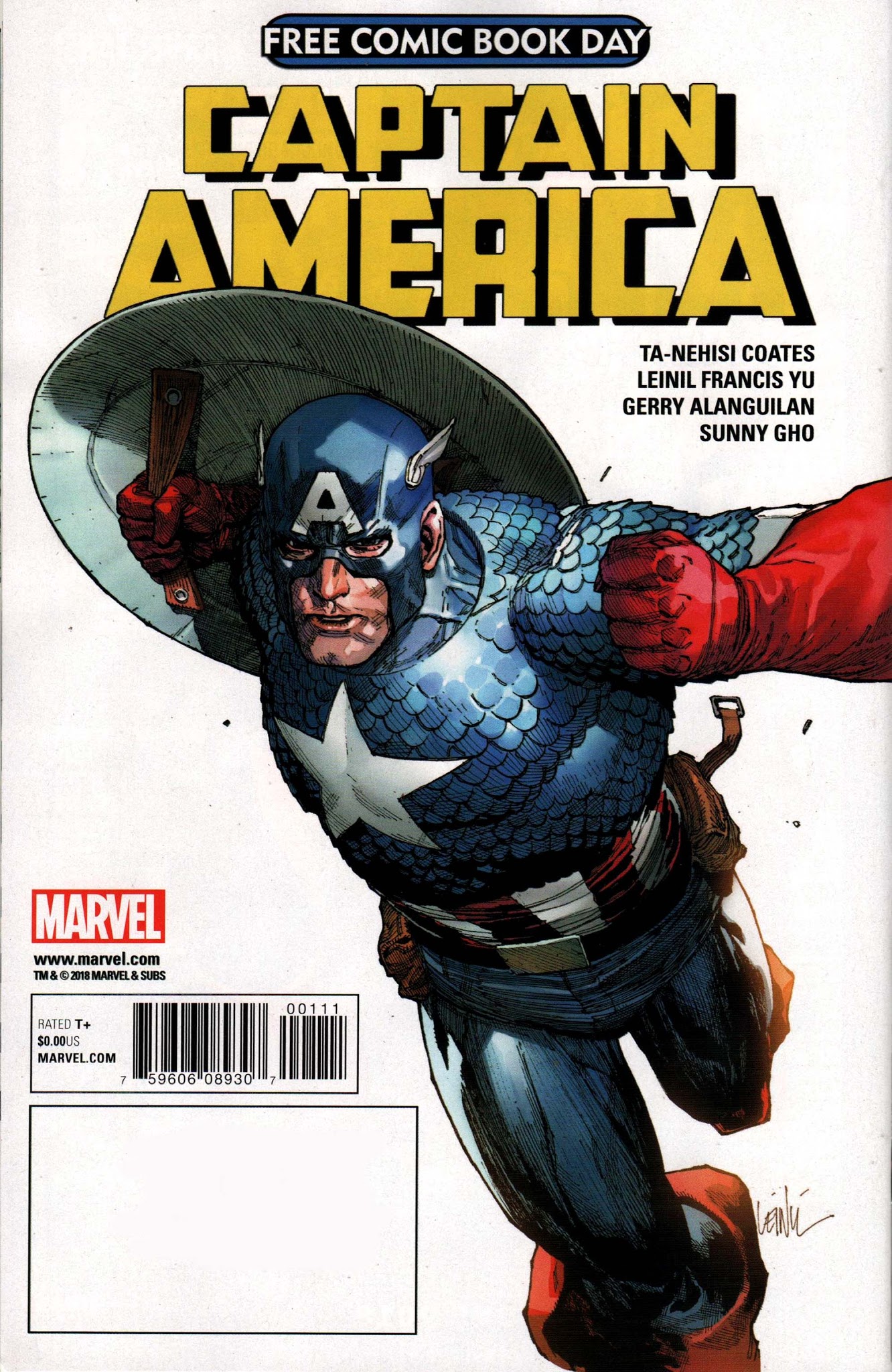 Read online Free Comic Book Day 2018 comic -  Issue # Avengers - Captain America - 17