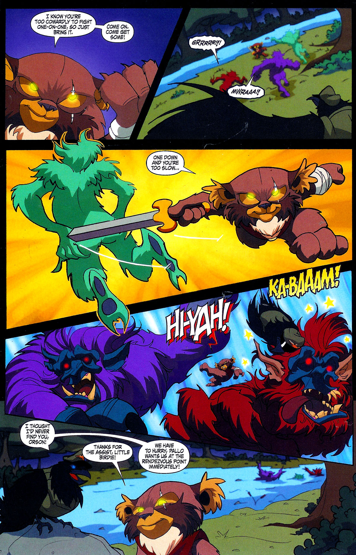 Read online Lions, Tigers and Bears (2006) comic -  Issue #3 - 18