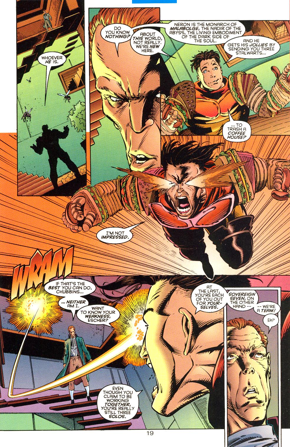 Read online Sovereign Seven comic -  Issue #11 - 19