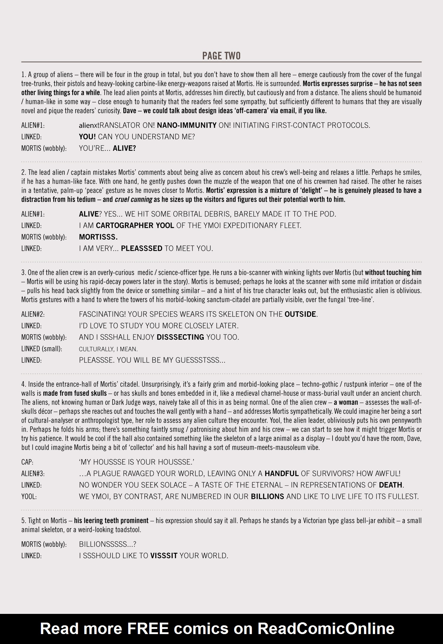 Read online 2000 AD Script Book comic -  Issue # TPB (Part 1) - 88