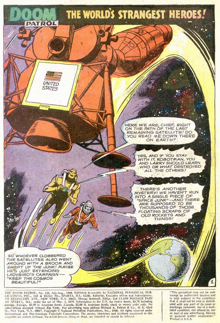 Read online Doom Patrol (1964) comic -  Issue #120 - 2